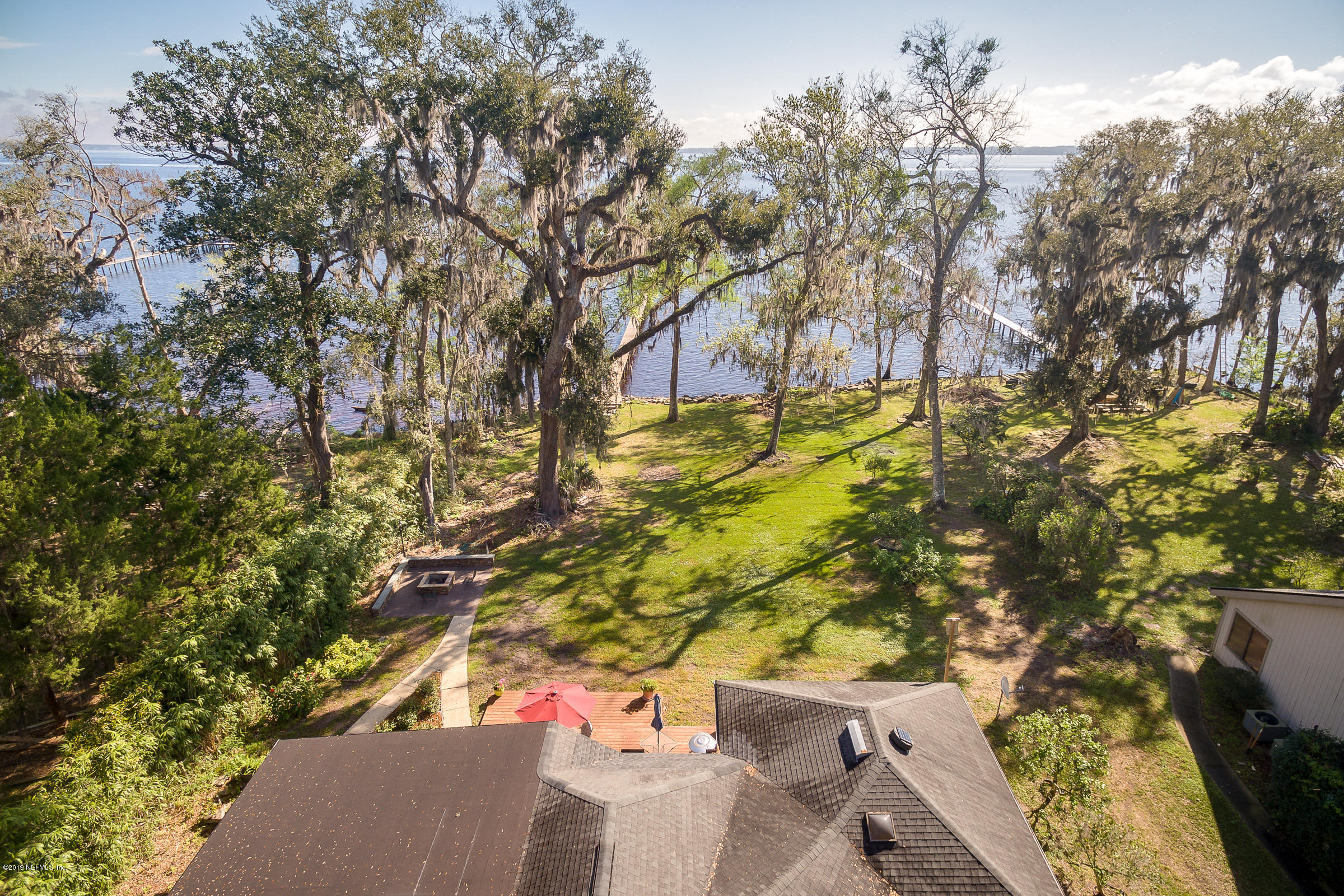 156 North Ridge Drive Fleming Island, FL 32003 - Photo 46 of 59 Aerial View of Back Yard