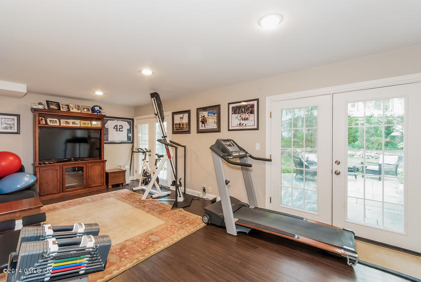 18 Hidden Brook Road Riverside, CT 06878 - Photo 25 of 32 a view of a room with gym equipment