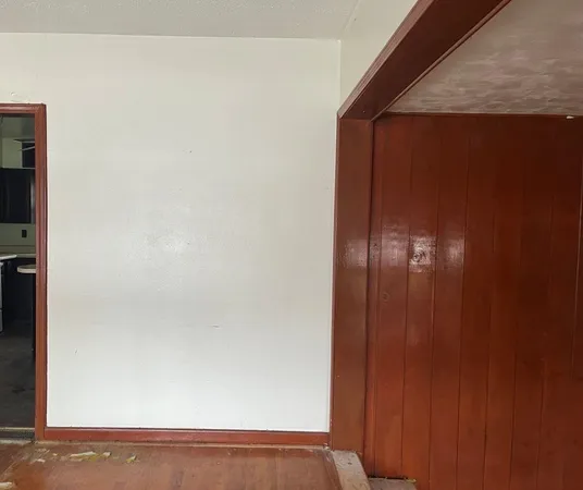 a view of empty room