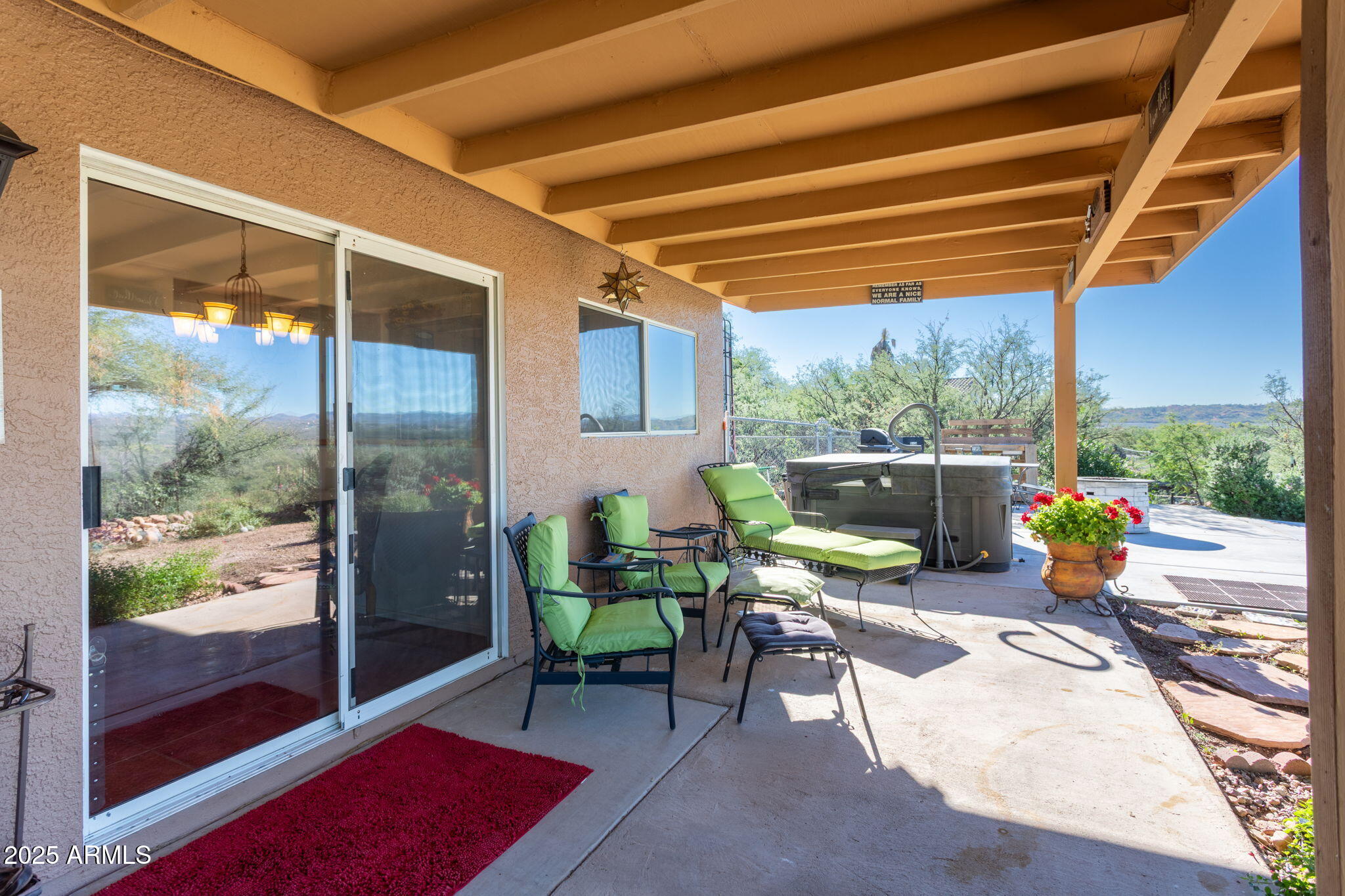 418 Cancun Court Rio Rico, AZ 85648 - Photo 32 of 36 a view of an outdoor sitting area
