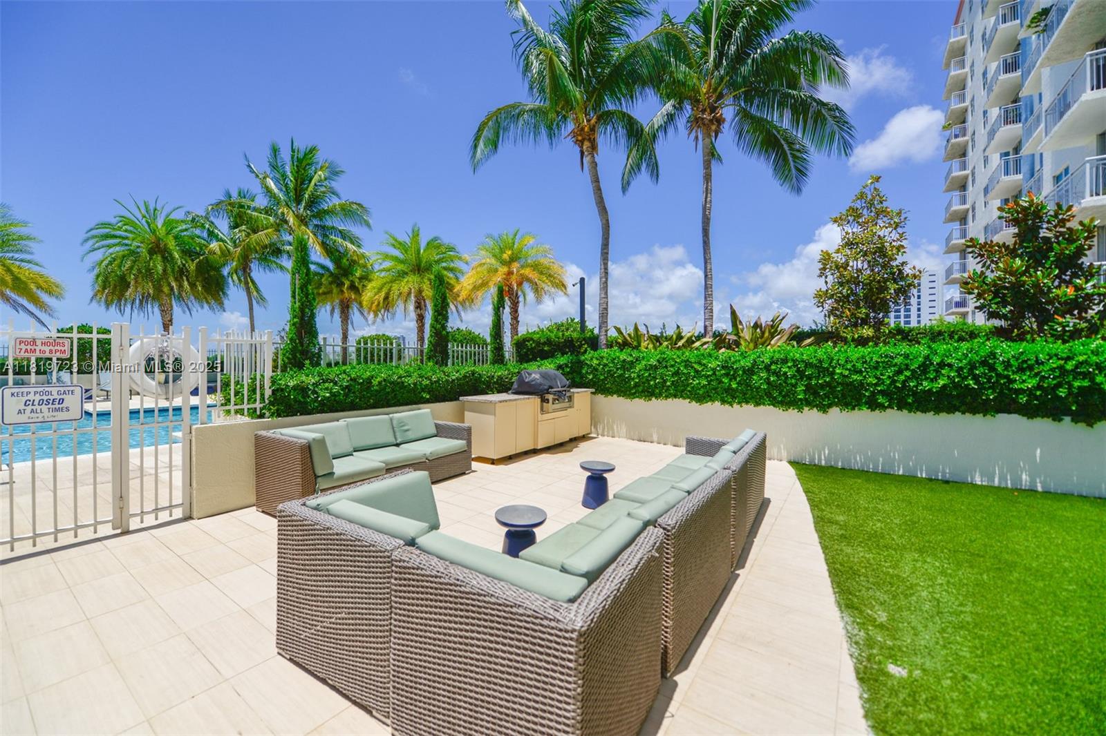 3000 Coral Way, Unit 1208 Miami, FL 33145 - Photo 28 of 35 a view of a swimming pool with a patio