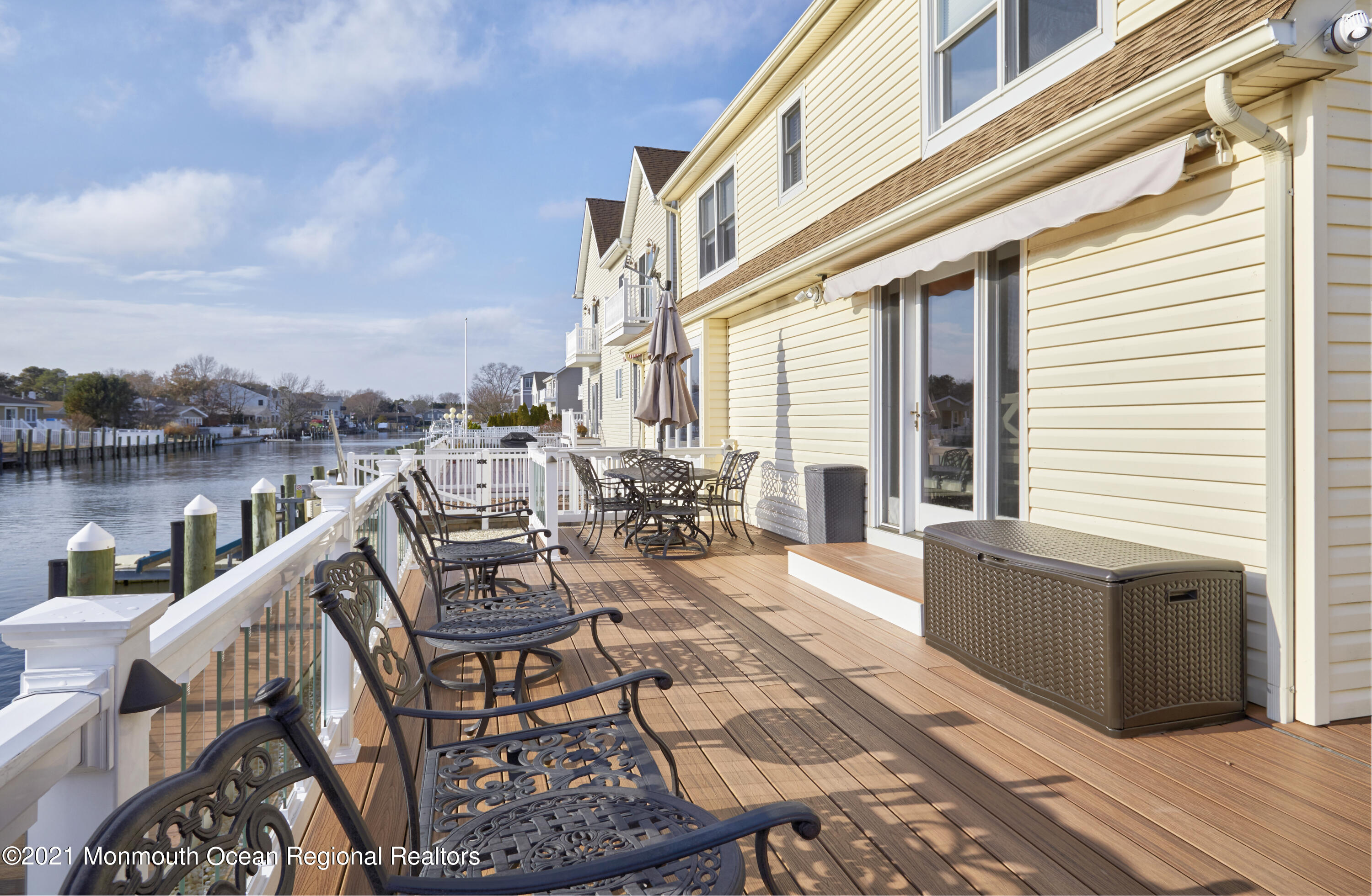 6 Topsail Road Brick, NJ 08723 - Photo 36 of 43 a view of a roof deck with furniture