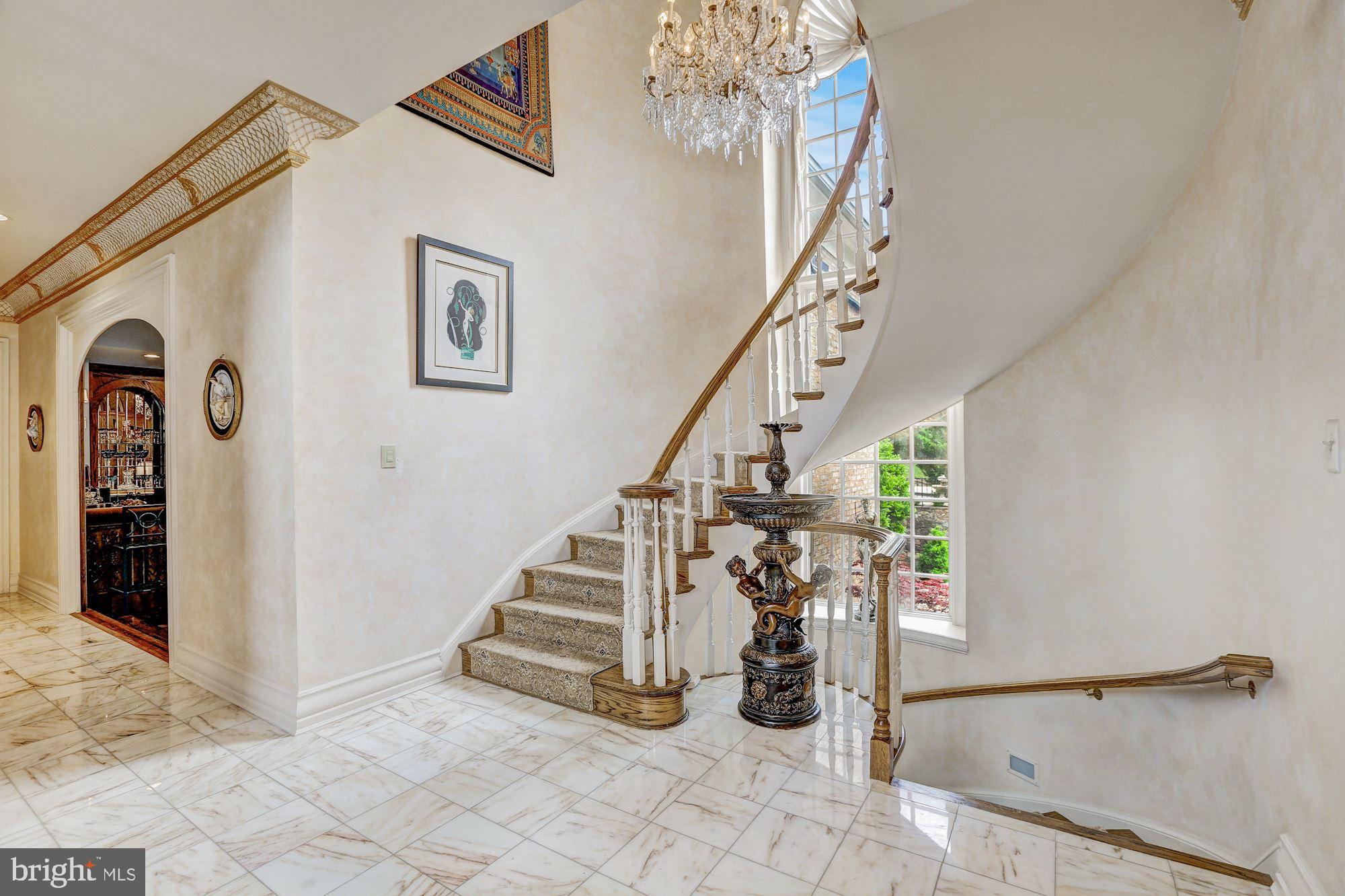 9511 River Road Potomac, MD 20854 - Photo 14 of 48 Grand Staircase