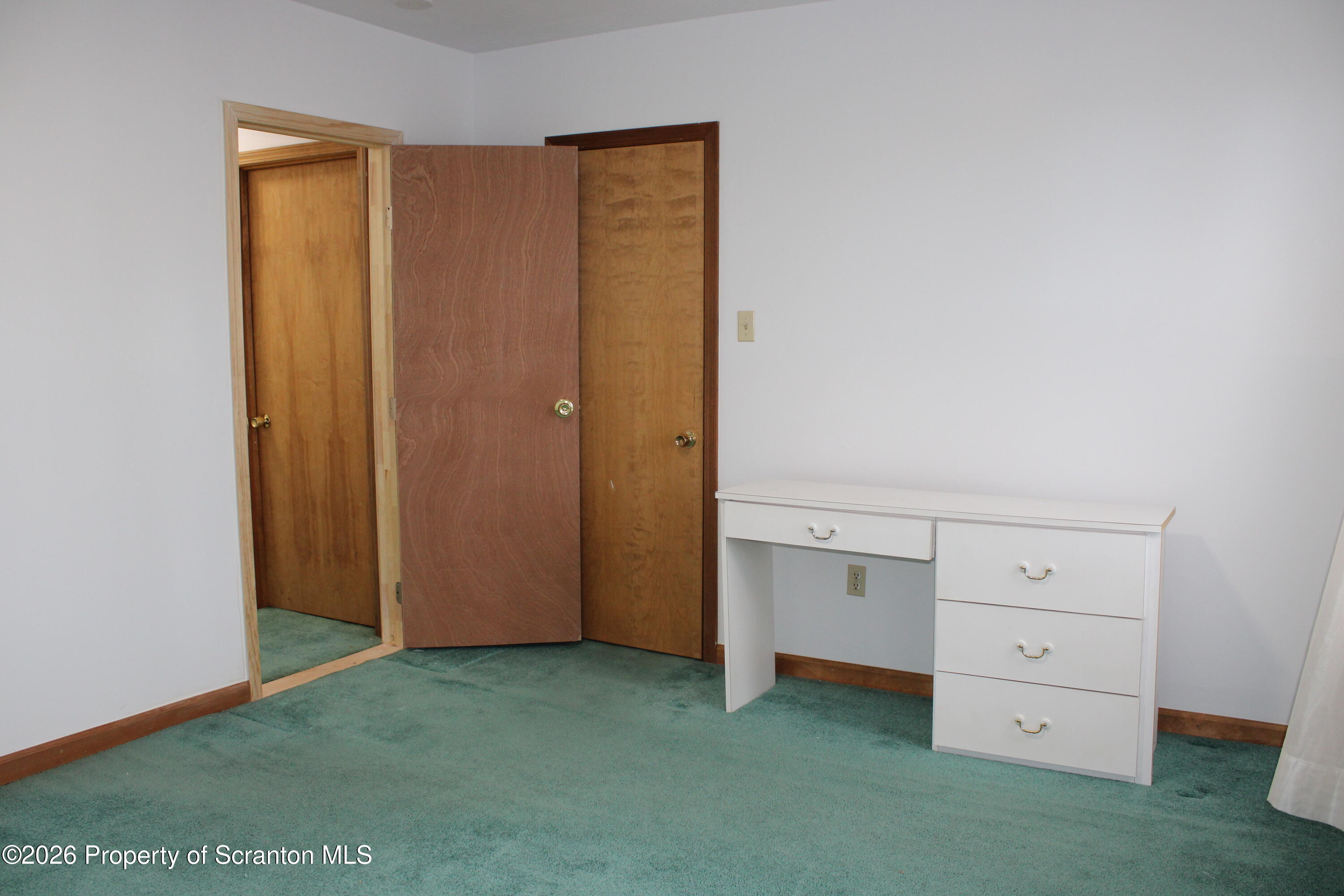 1329-1331 Oram Street Scranton, PA 18504 - Photo 12 of 29 a view of an empty room with closet area