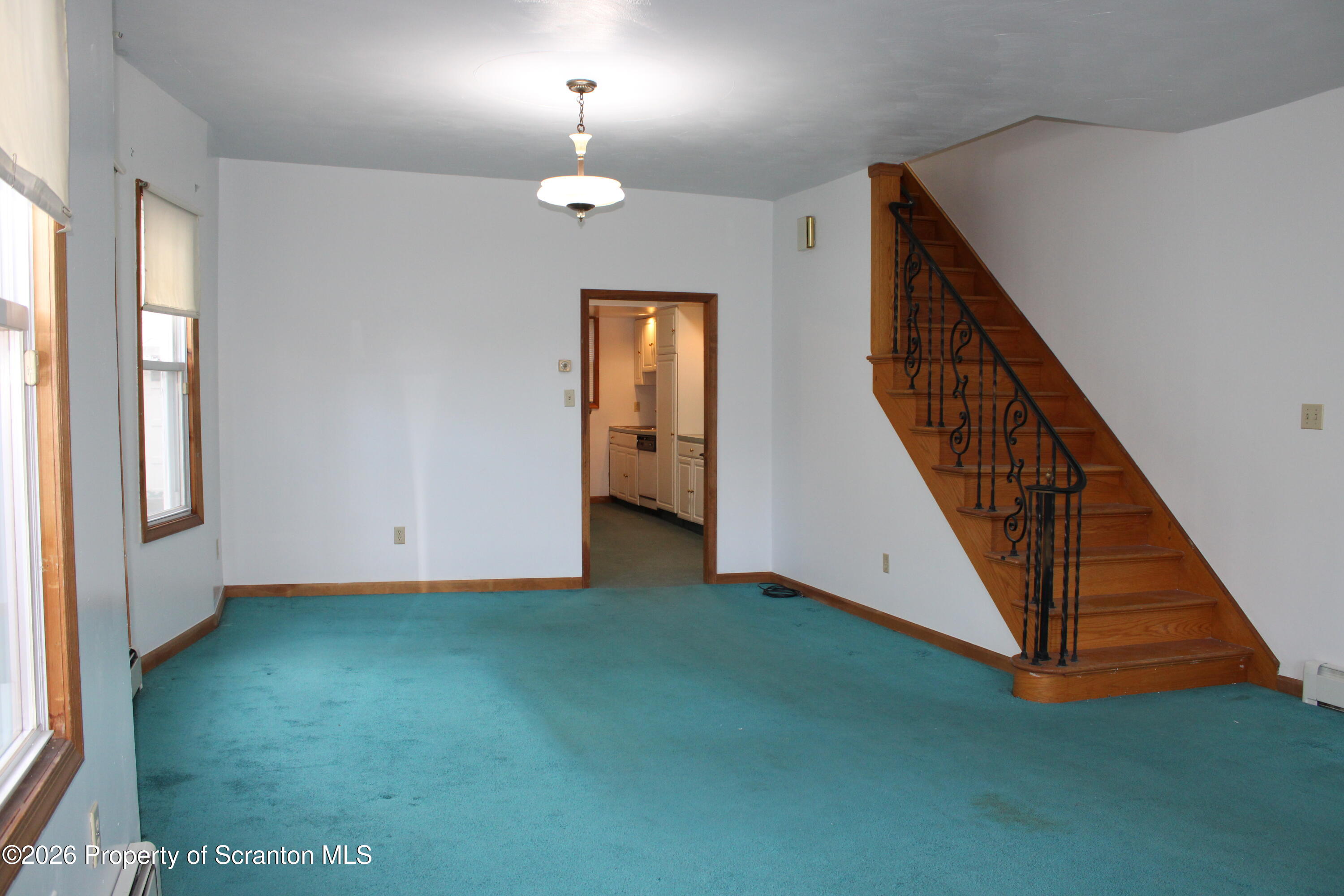 1329-1331 Oram Street Scranton, PA 18504 - Photo 9 of 29 an entryway in a hall with a window