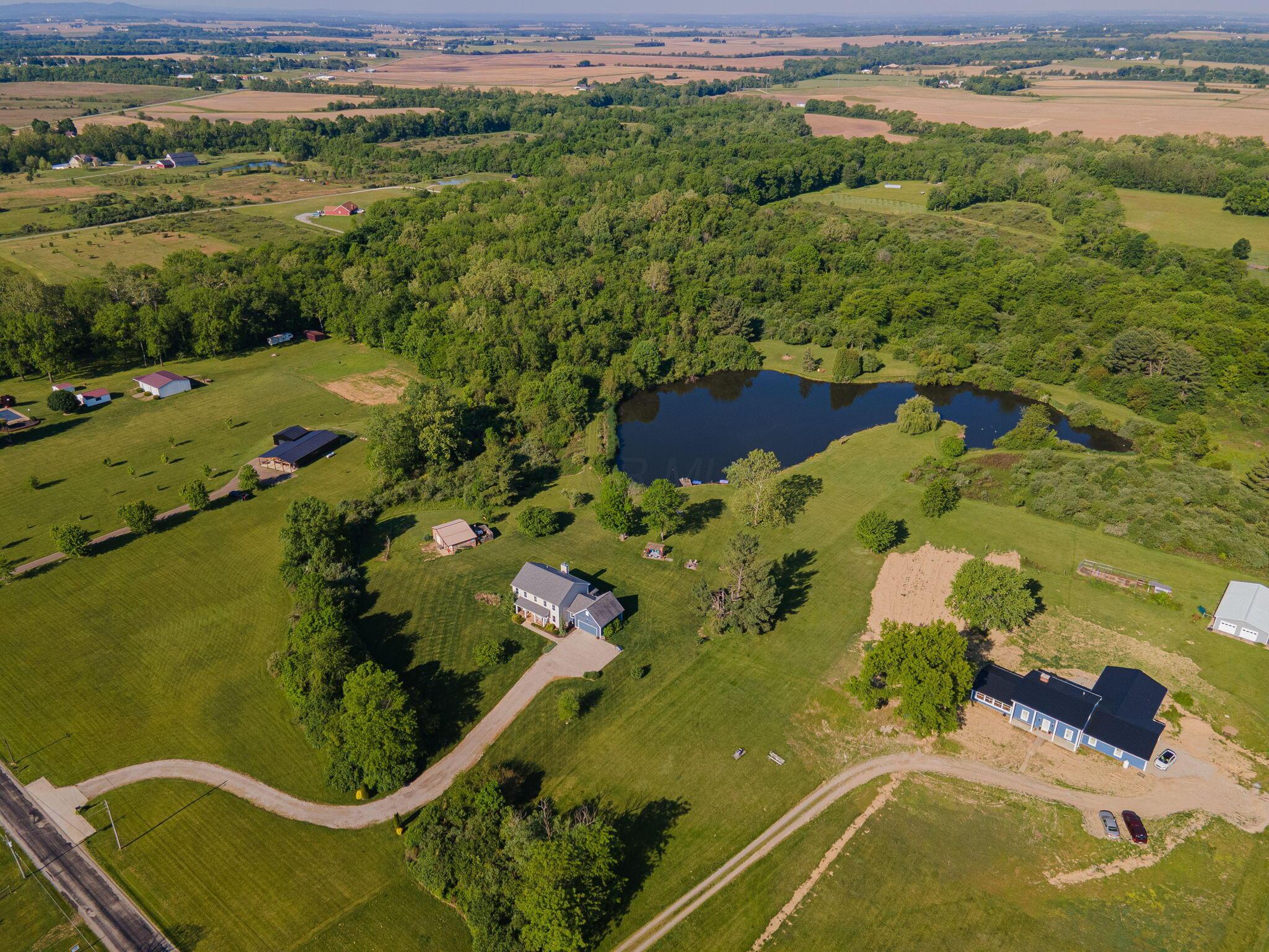 25885 Shoemaker Road Circleville, OH 43113 - Photo 34 of 48 Aerial View
