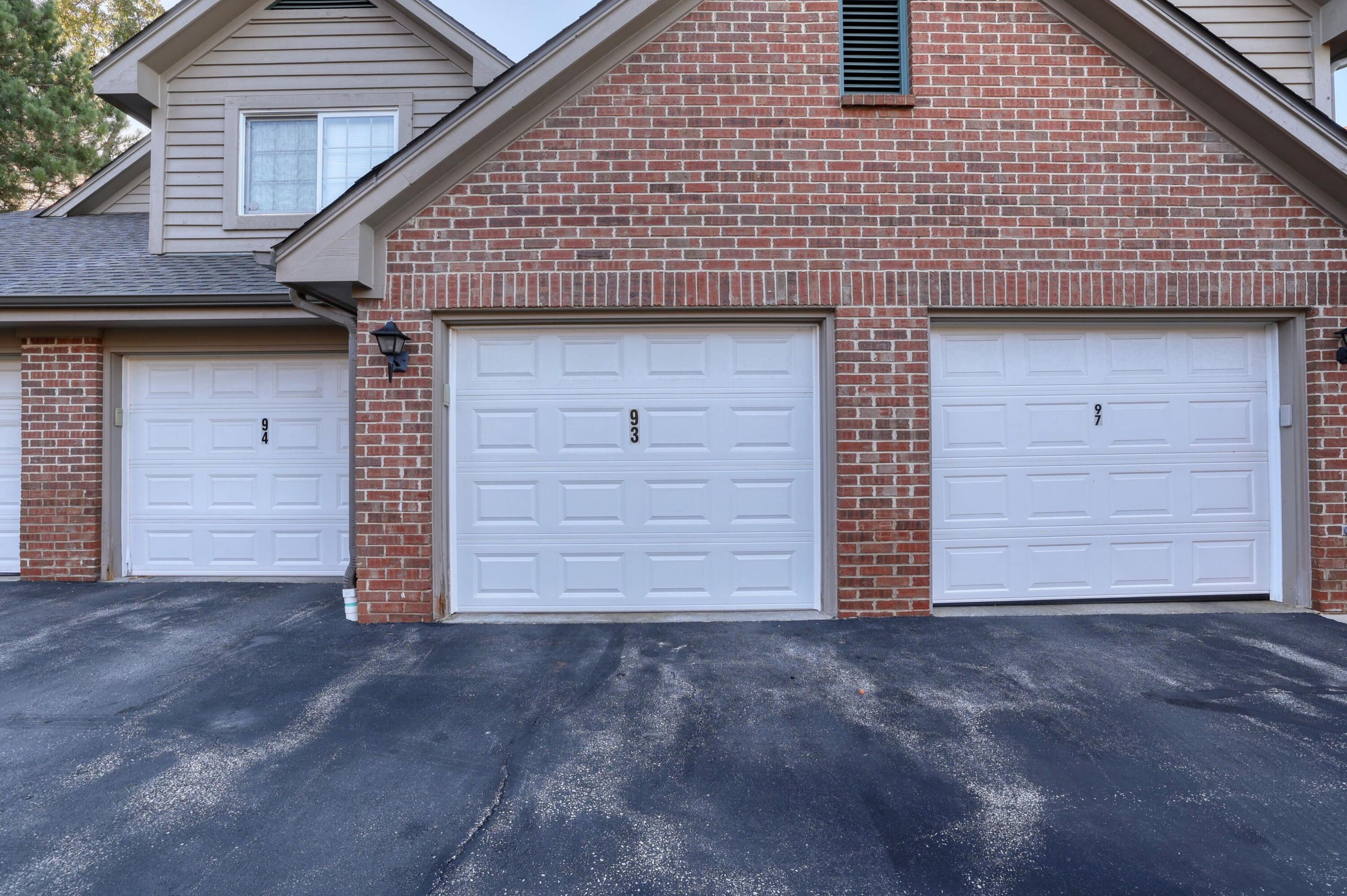 18275 Brookfield Lake Drive, Unit 93 Brookfield, WI 53045 - Photo 21 of 25 Garage Exterior