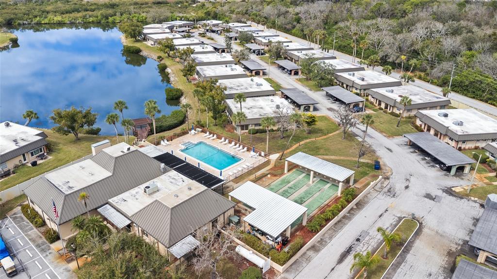 4467 Rustic Drive New Port Richey, FL 34652 - Photo 41 of 44 an aerial view of residential house with outdoor space