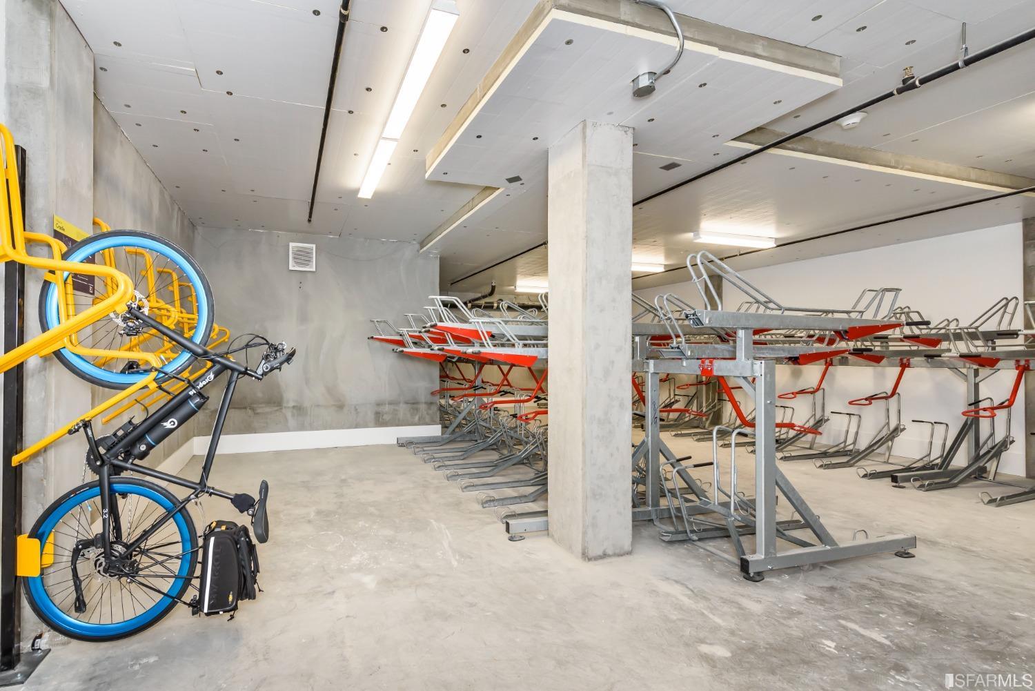 1288 Howard Street, Unit 403 San Francisco, CA 94103 - Photo 20 of 33 a view of a room with gym equipment