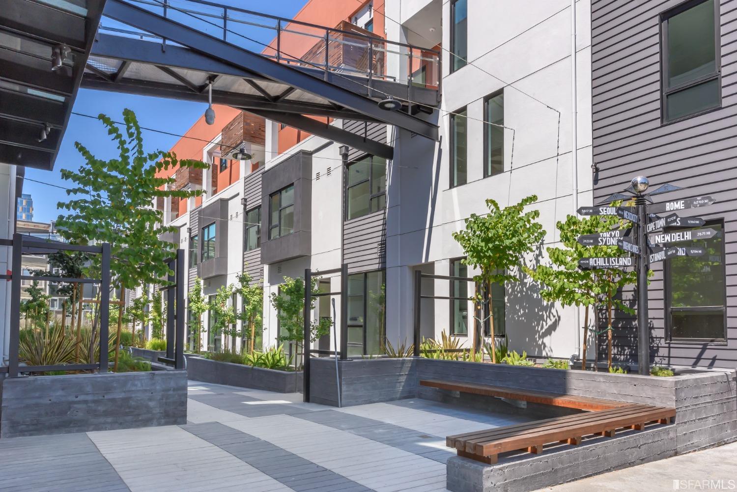 1288 Howard Street, Unit 403 San Francisco, CA 94103 - Photo 32 of 33 a view of a building with a porch