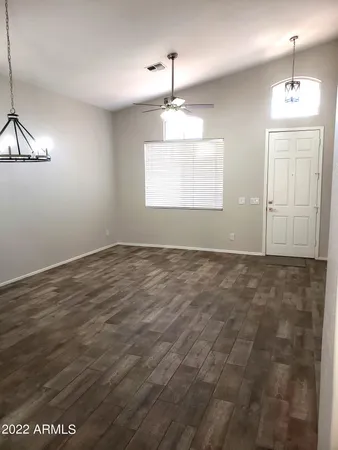 a view of an empty room with window