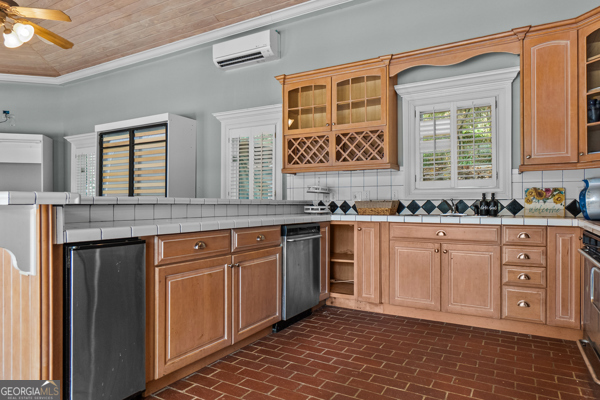 2115 Cumberland Lane Albany, GA 31707 - Photo 38 of 47 a kitchen with stainless steel appliances granite countertop a stove sink and cabinets