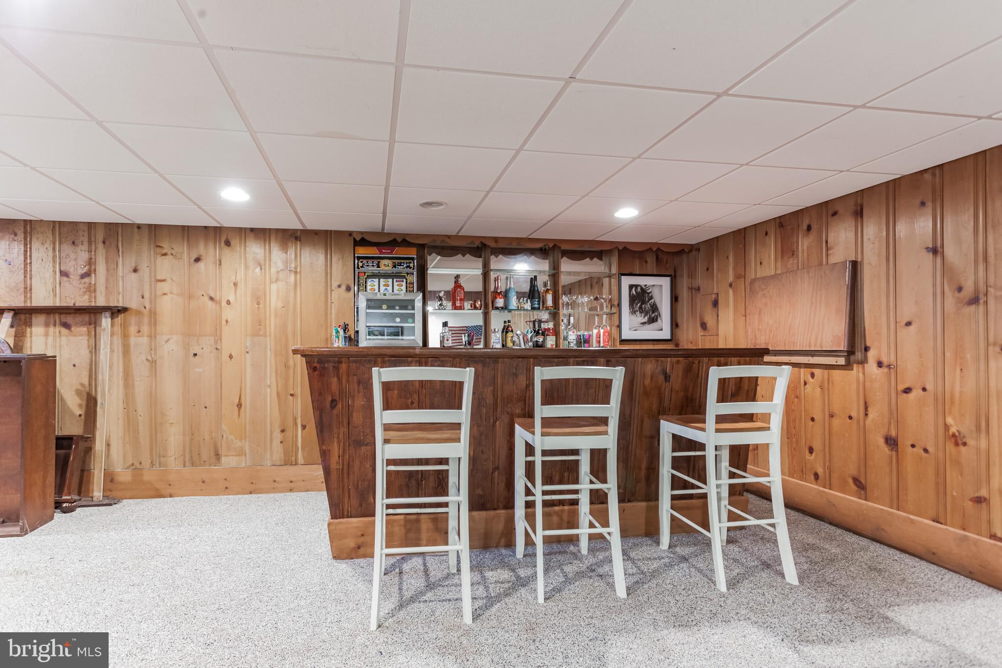 915 Old Ford Road Huntingdon Valley, PA 19006 - Photo 21 of 25 bar in the finished basement