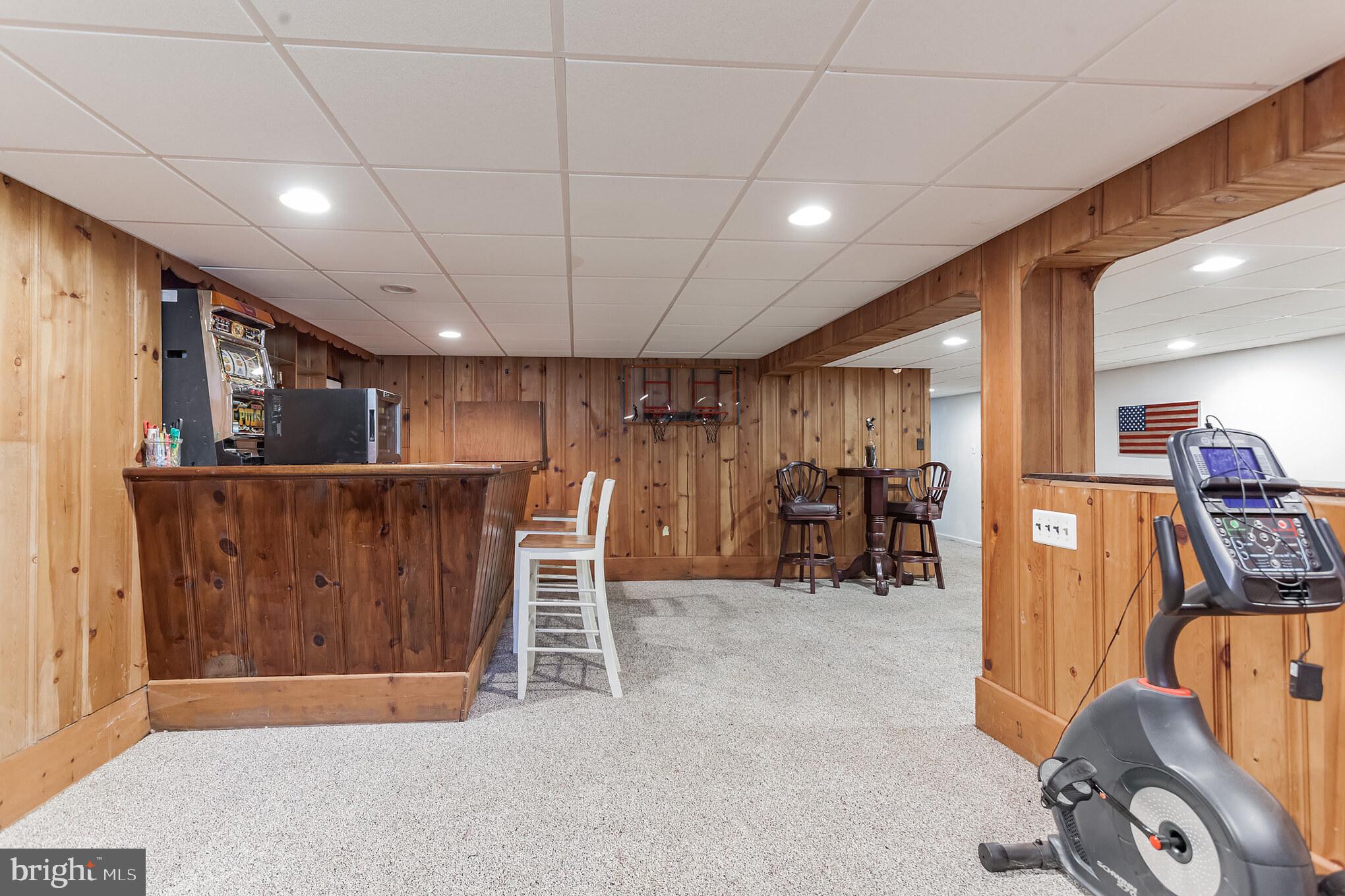 915 Old Ford Road Huntingdon Valley, PA 19006 - Photo 22 of 25 bar in the finished basement