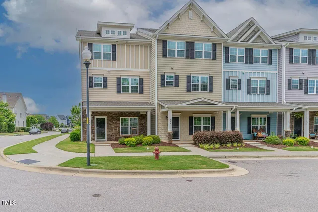 a front view of school