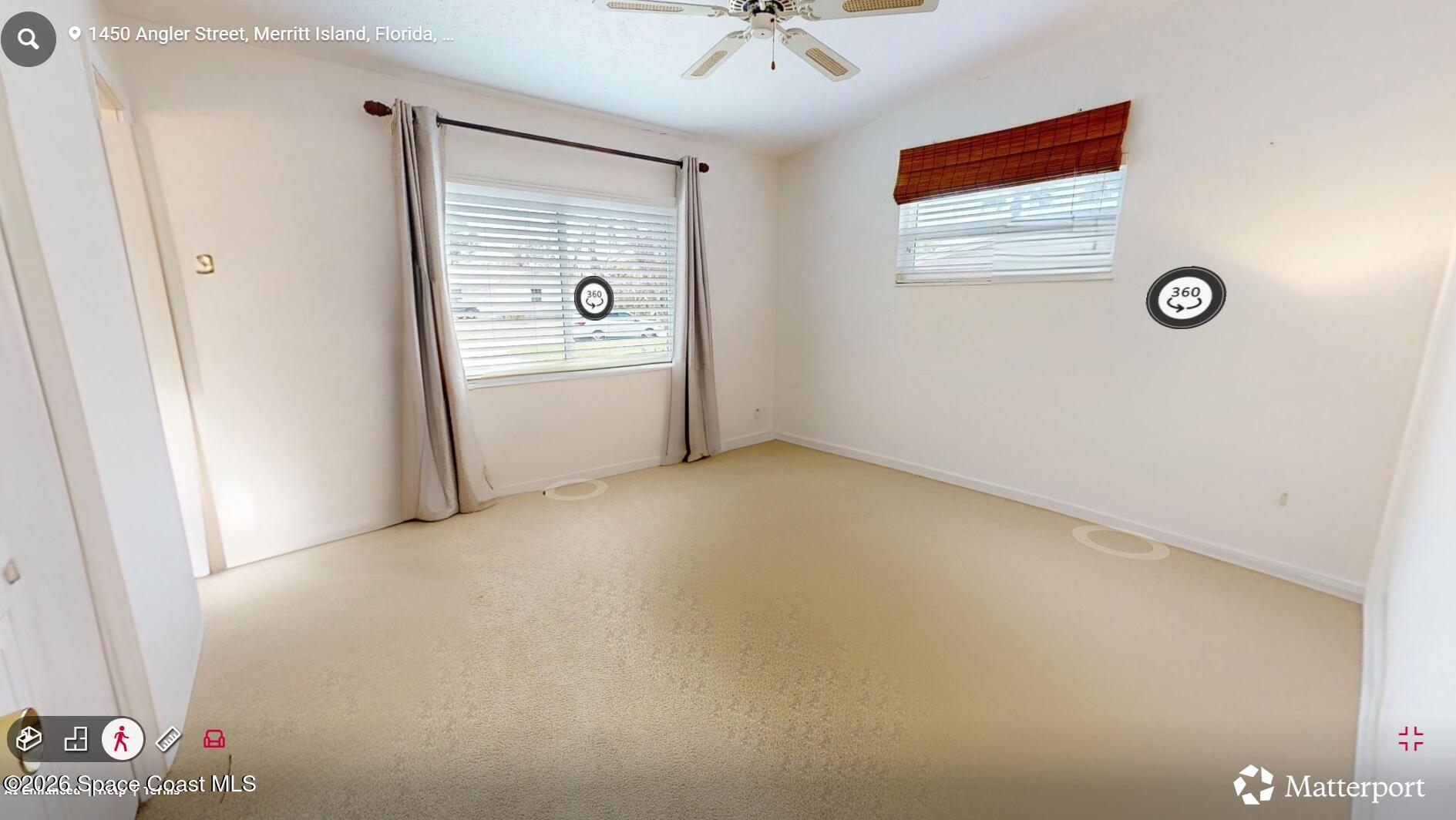 1450 Angler Street Merritt Island, FL 32952 - Photo 17 of 26 1450 Master Bedroom Unfirnished