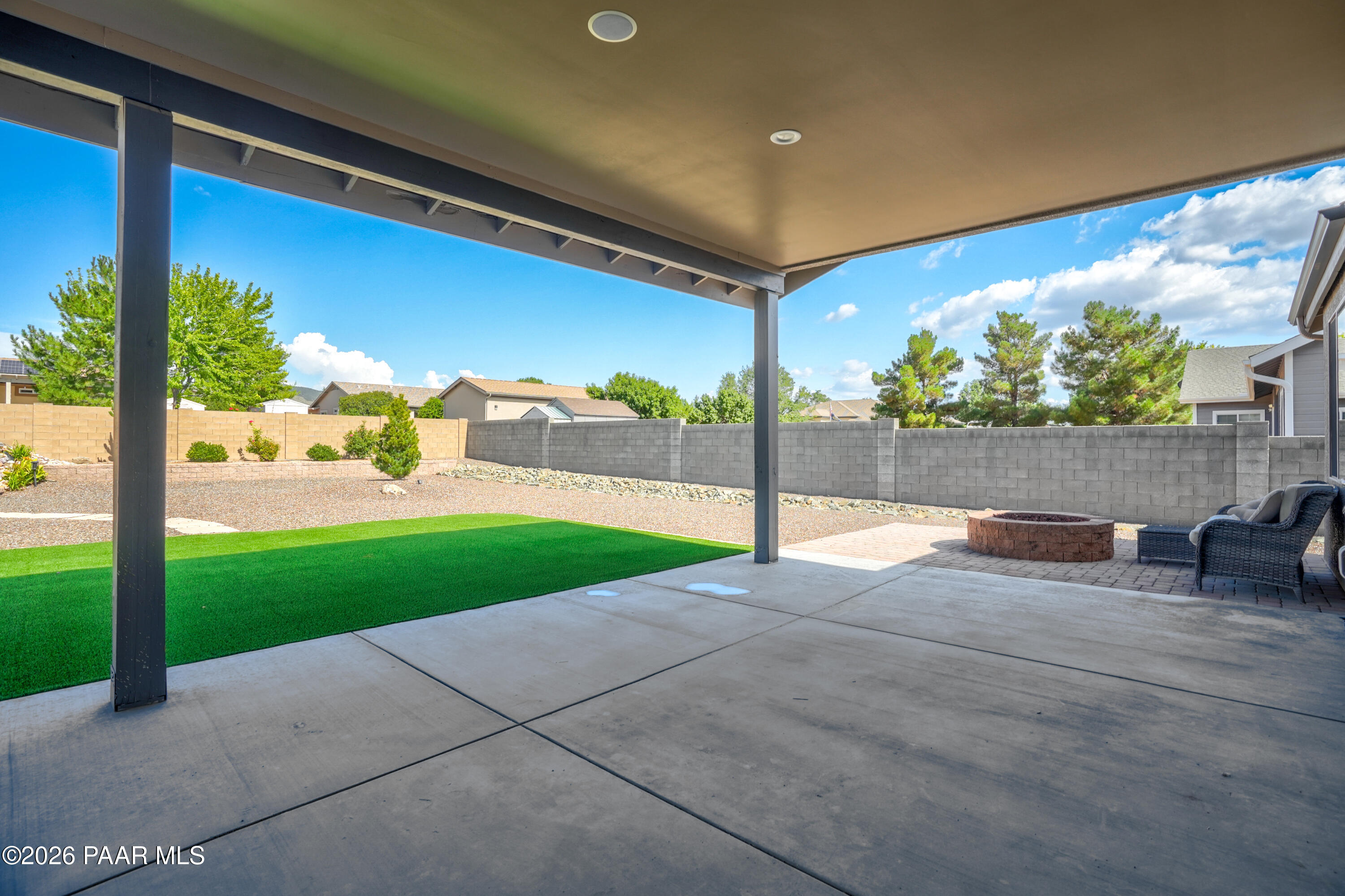 8705 Roughrider Road Prescott Valley, AZ 86315 - Photo 27 of 38 Back Patio 1