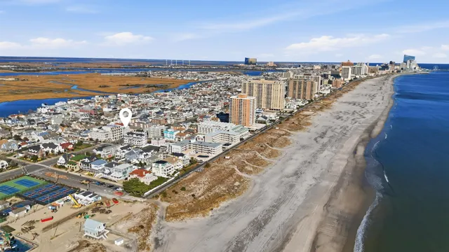 a view of water heater and city view