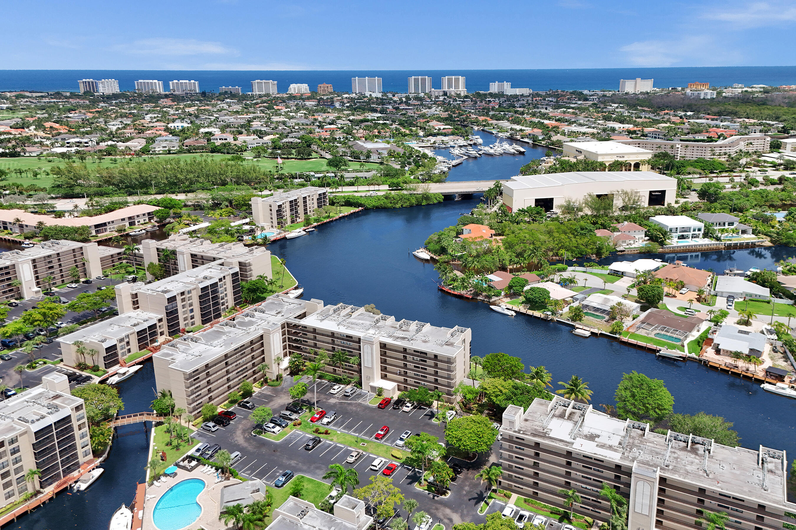 12 Royal Palm Way, Unit 6020 Boca Raton, FL 33432 - Photo 49 of 69 an aerial view of residential houses with outdoor space
