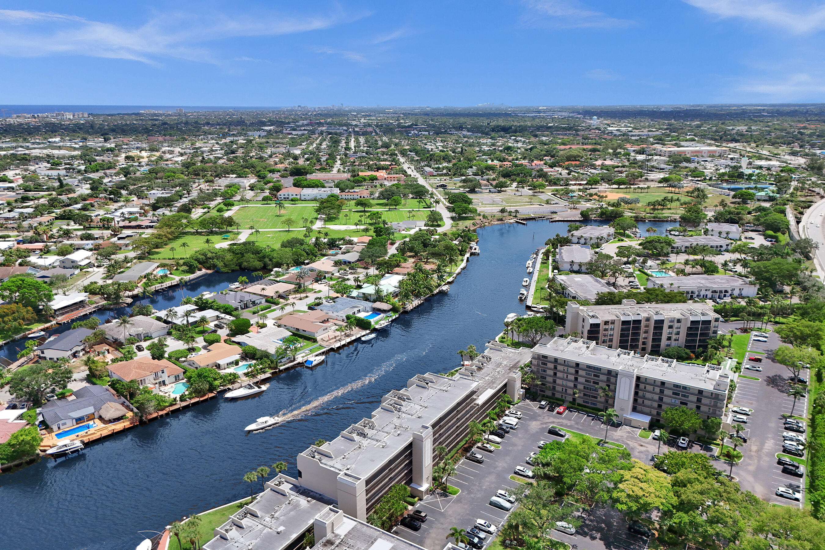 12 Royal Palm Way, Unit 6020 Boca Raton, FL 33432 - Photo 50 of 69 an aerial view of a city with lots of residential buildings ocean and mountain view in back