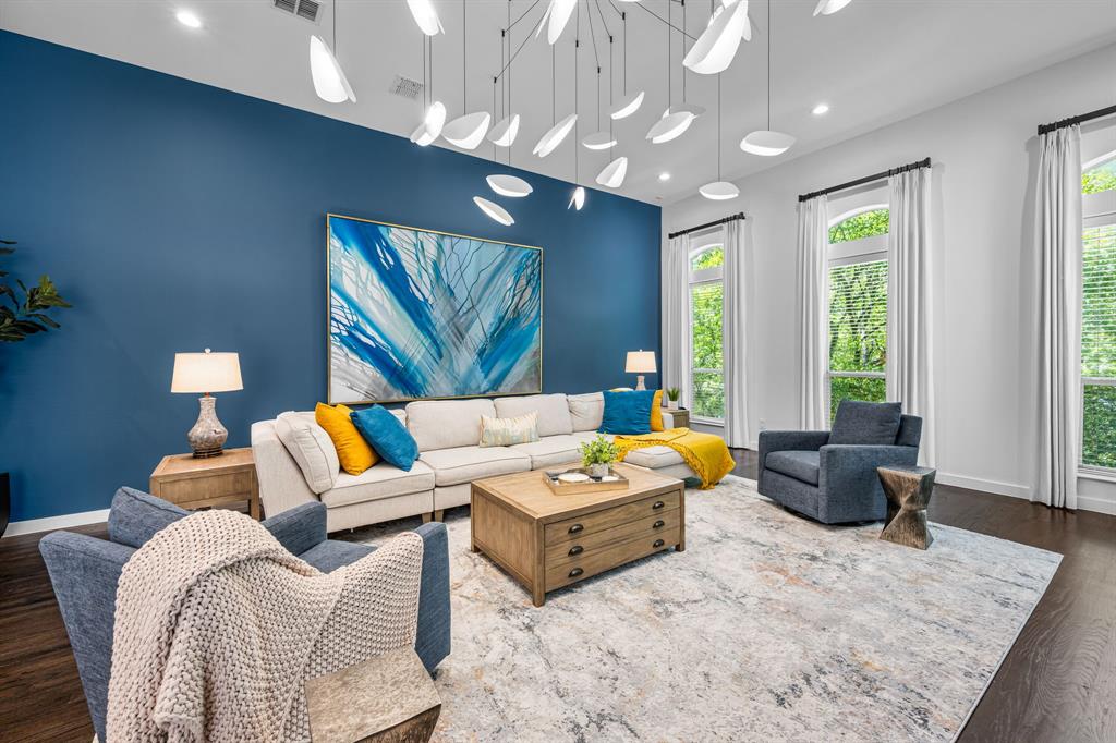 2214 Allen Street, Unit A Dallas, TX 75204 - Photo 4 of 36 a living room with furniture and a large window