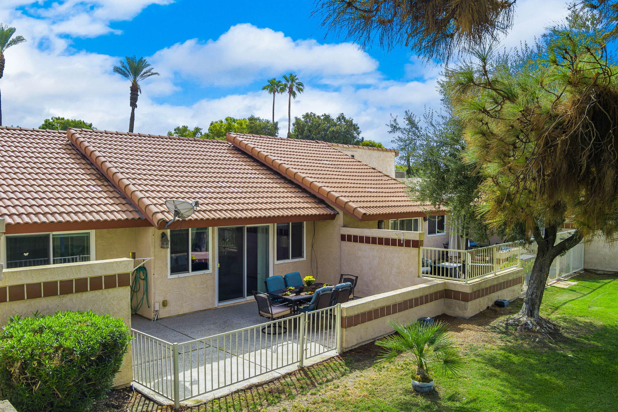 49101 Taylor Street Indio, CA 92201 - Photo 7 of 47 aerial view of a house with a patio