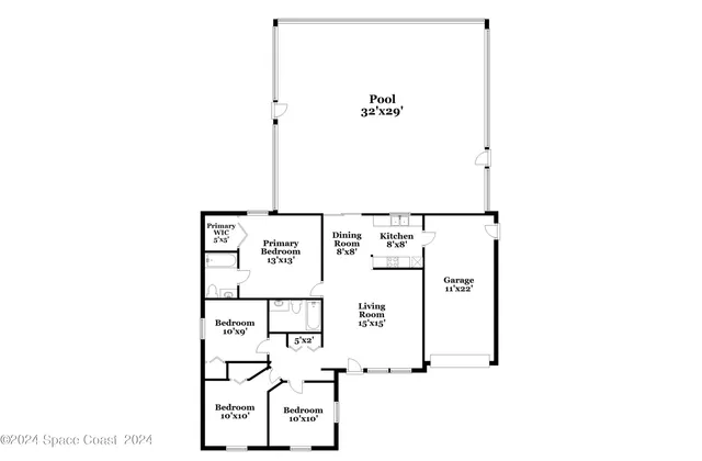 $2,180 | 6830 Caliph Avenue, Cocoa, FL 32927