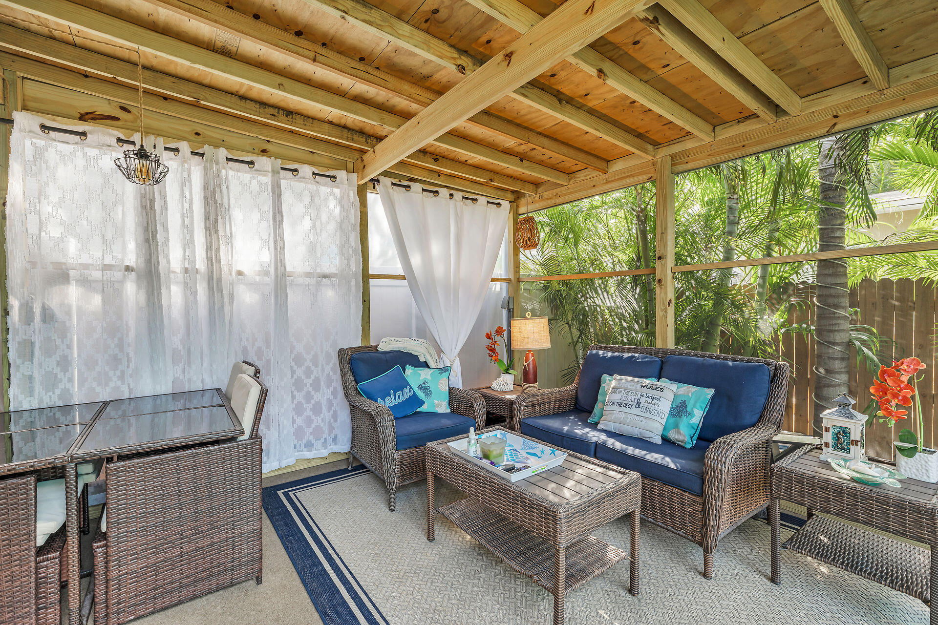 211 120 St Gulf, Unit B Marathon, FL 33050 - Photo 27 of 33 a outdoor living space with furniture