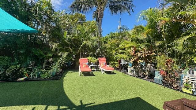 211 120 St Gulf, Unit B Marathon, FL 33050 - Photo 7 of 33 a view of a yard with plants