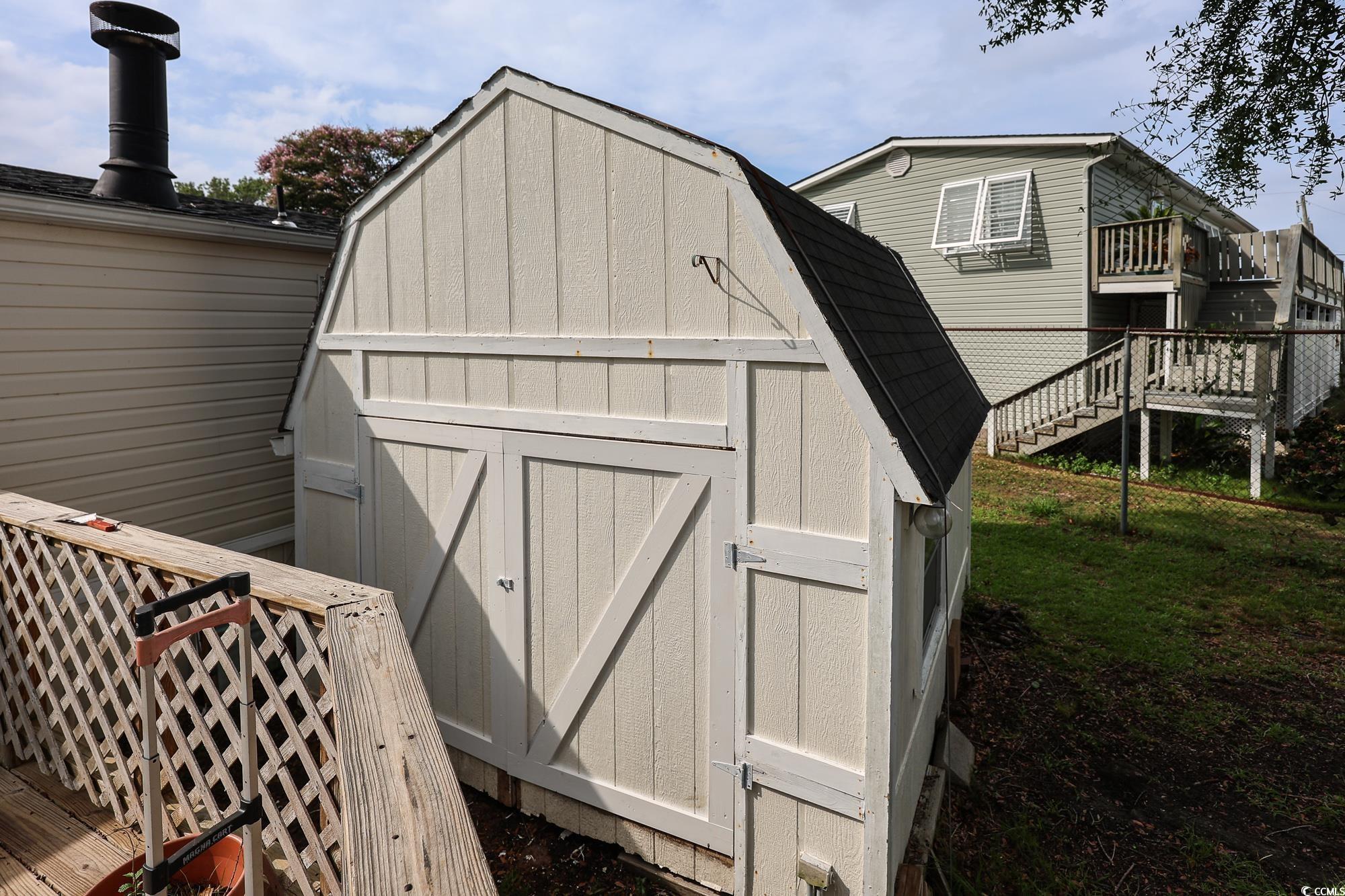 1522 Cove Lane Murrells Inlet, SC 29576 - Photo 29 of 33 View of shed with stairs