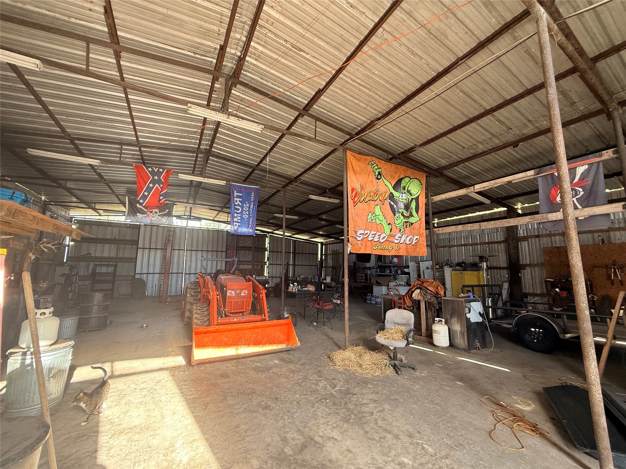 6944 County Road 359 Sweeny, TX 77480 - Photo 10 of 17 a view of parking garage with cars