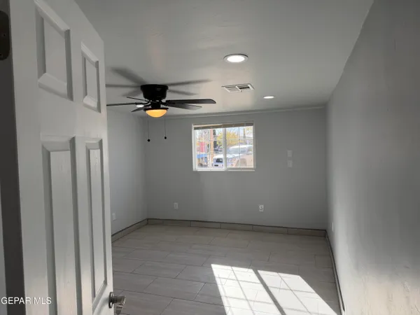 a view of empty room