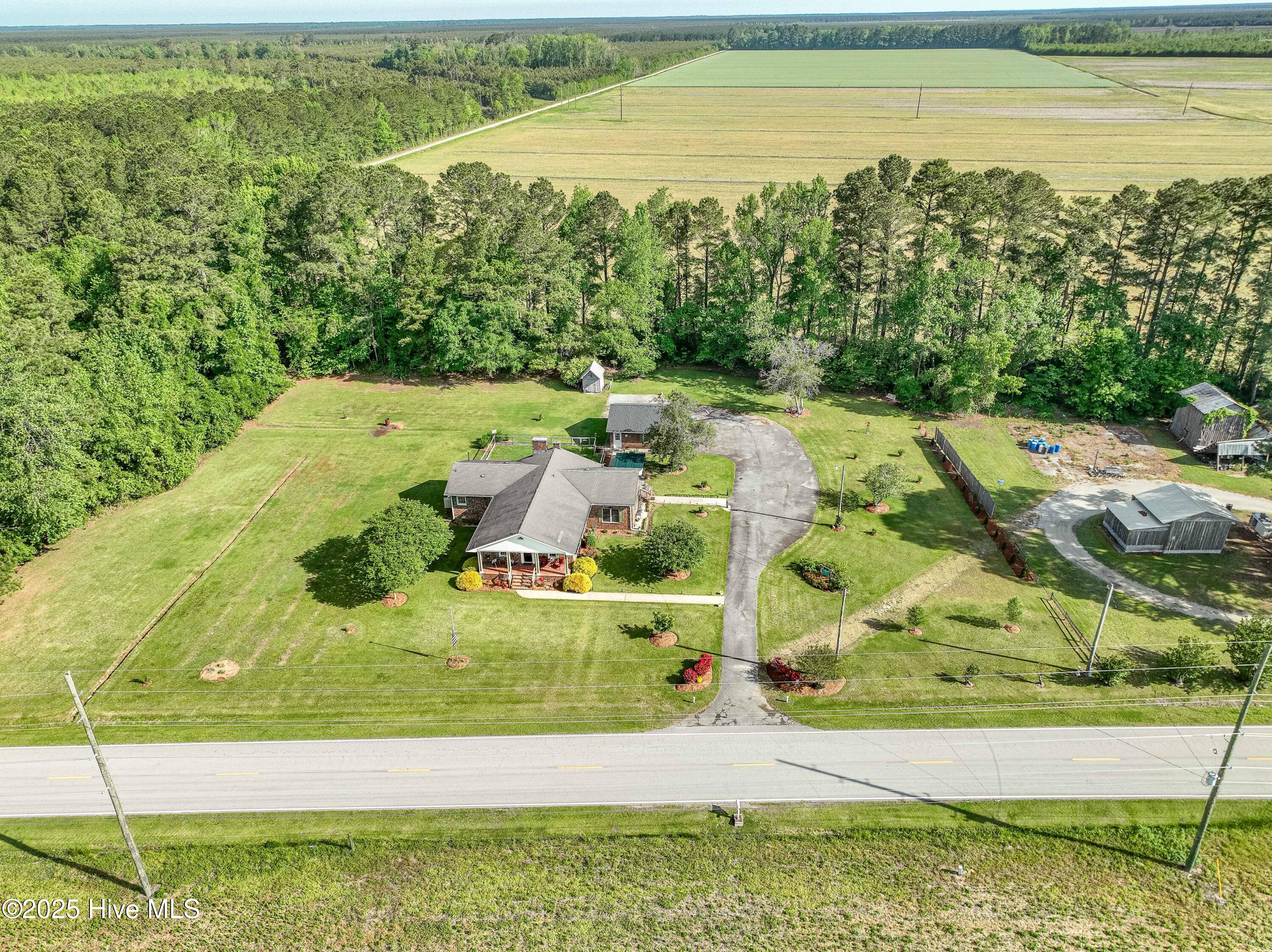 3503 Slatestone Road Washington, NC 27889 - Photo 8 of 39 08- Arial view