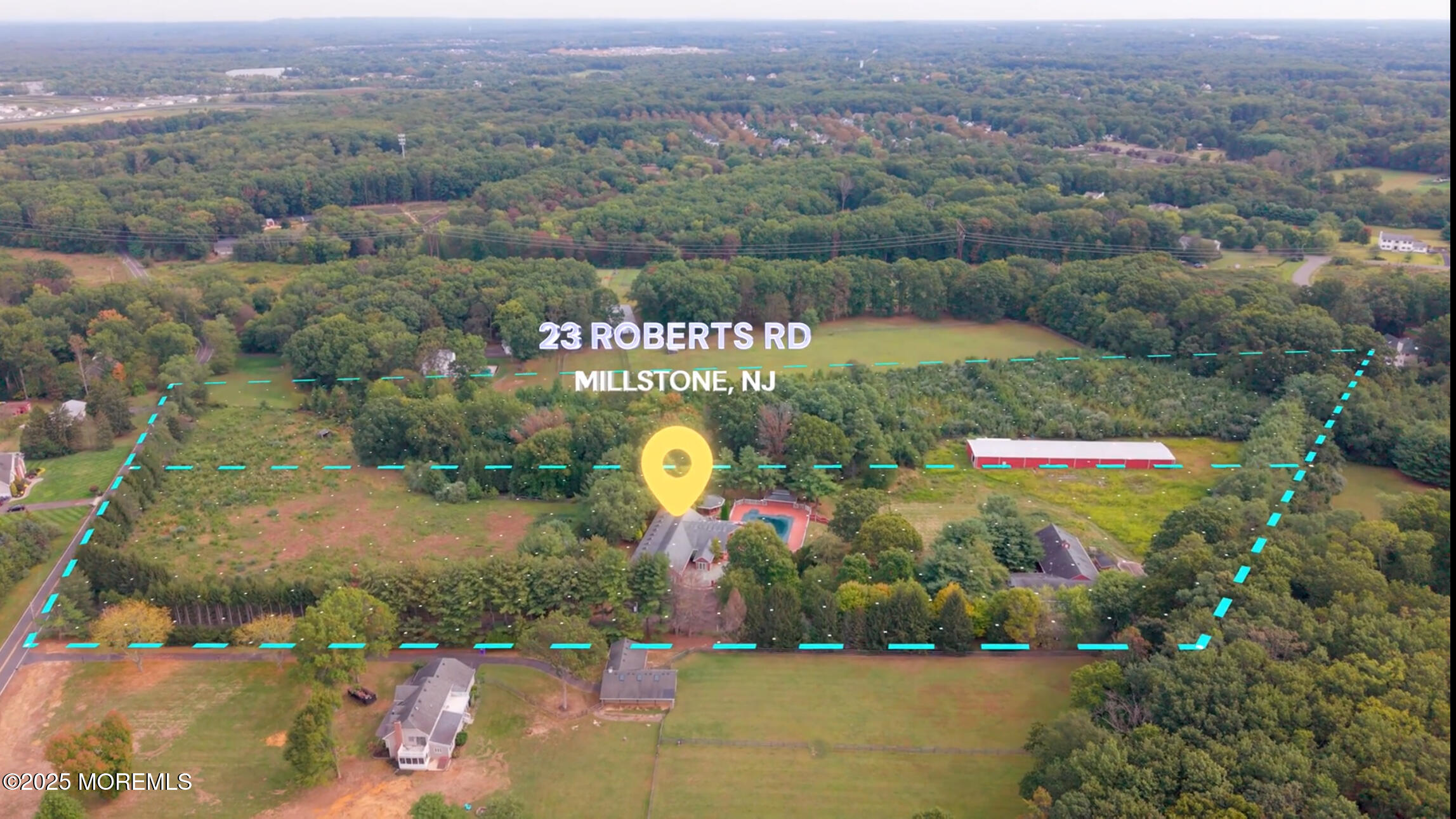 19-23 Roberts Road Millstone Township, NJ 08535 - Photo 2 of 118 an aerial view of a house