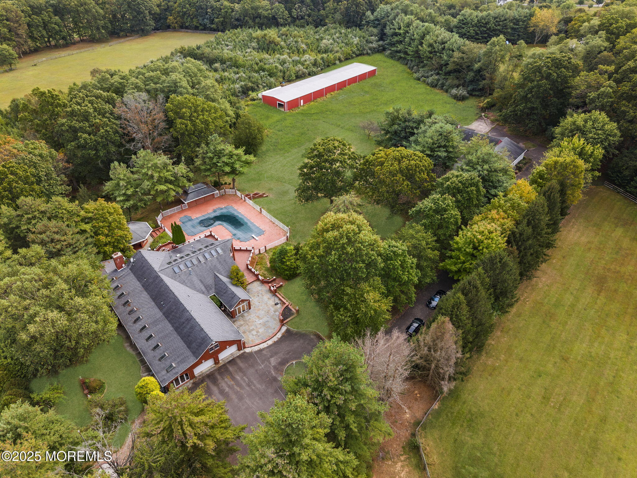 19-23 Roberts Road Millstone Township, NJ 08535 - Photo 3 of 118 an aerial view of a house with a yard