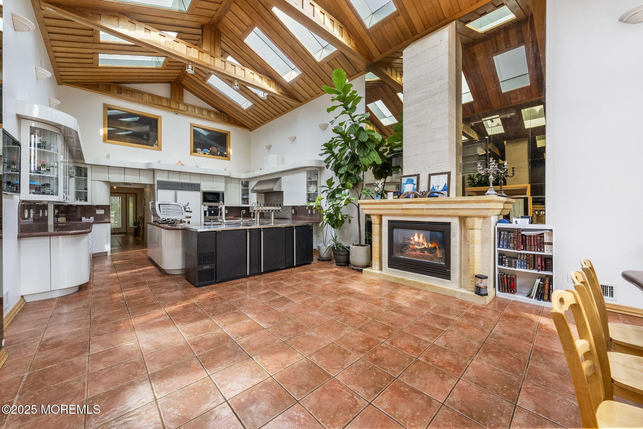 19-23 Roberts Road Millstone Township, NJ 08535 - Photo 32 of 118 a view of a kitchen with furniture and a fireplace