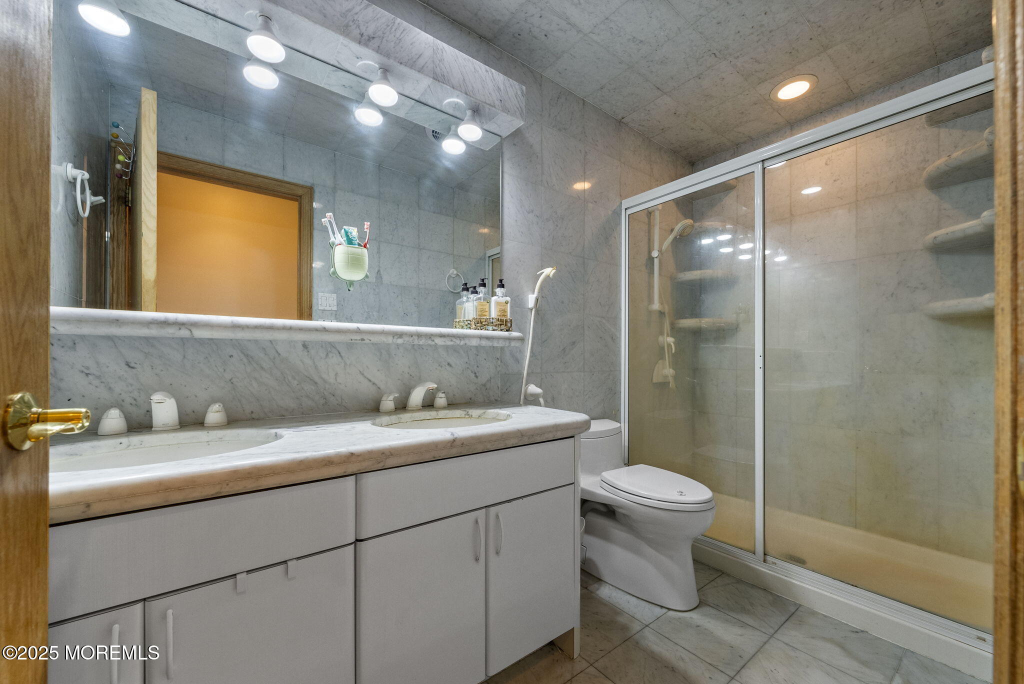 19-23 Roberts Road Millstone Township, NJ 08535 - Photo 52 of 118 a bathroom with a sink a toilet and shower