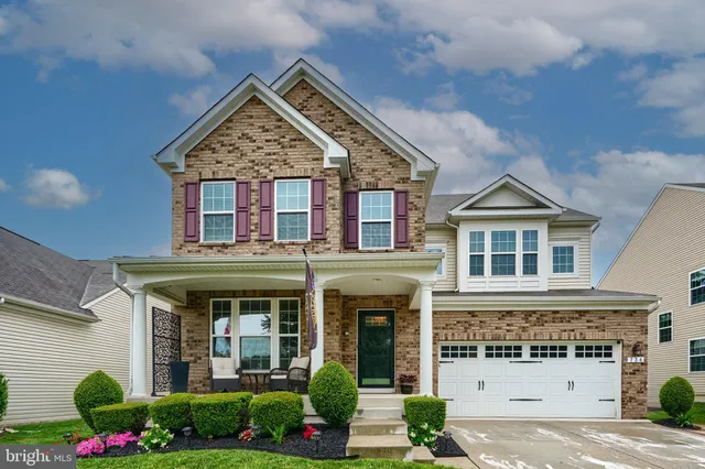 front view of a house with a window