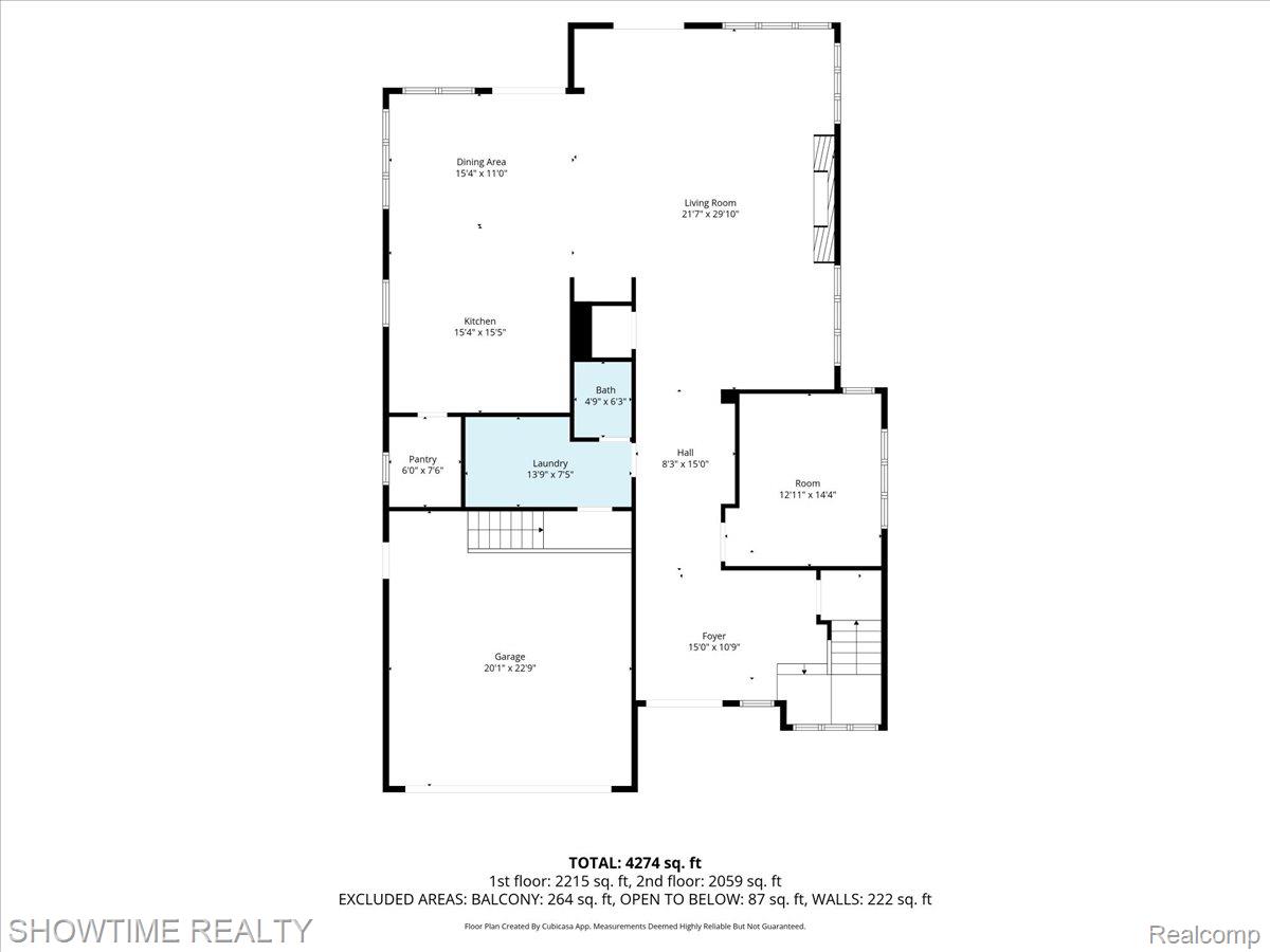 13281 Haddon Street Fenton, MI 48430 - Photo 85 of 87 01-1st_floor_13281_haddon_street_fenton_with_dim.jpg