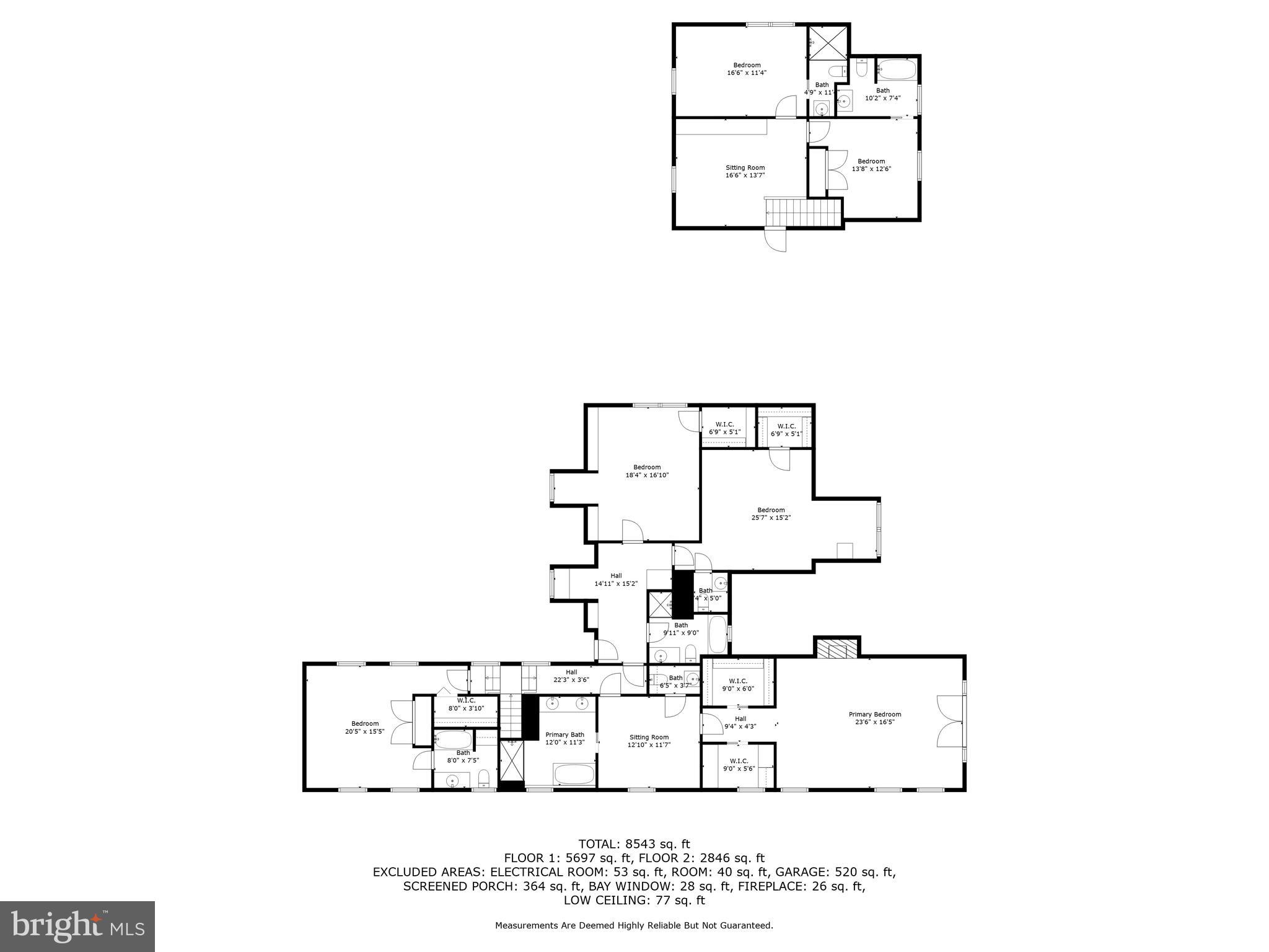 3050 Rectortown Road Marshall, VA 20115 - Photo 18 of 138 Second floor layout