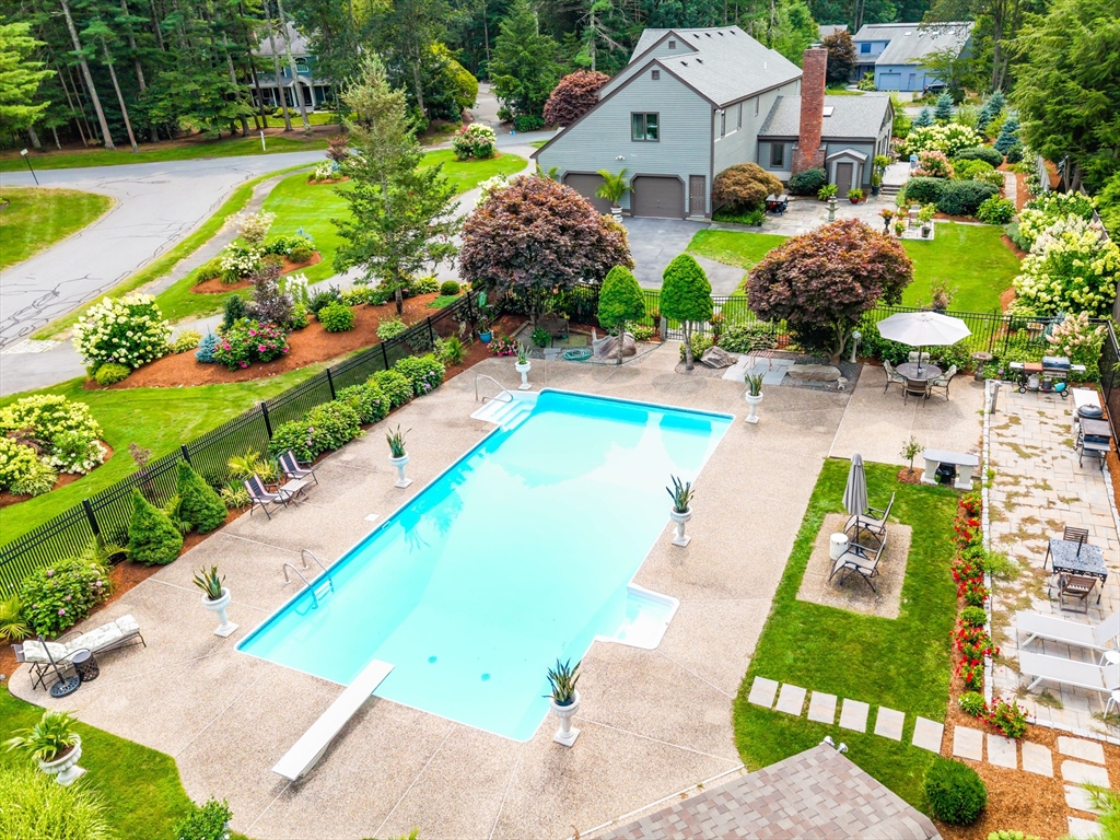 7 Saddle Ridge Road Sudbury, MA 01776 - Photo 9 of 42 an aerial view of a house