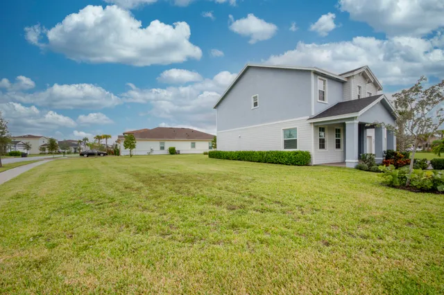 a view of a swimming pool with an ocean view