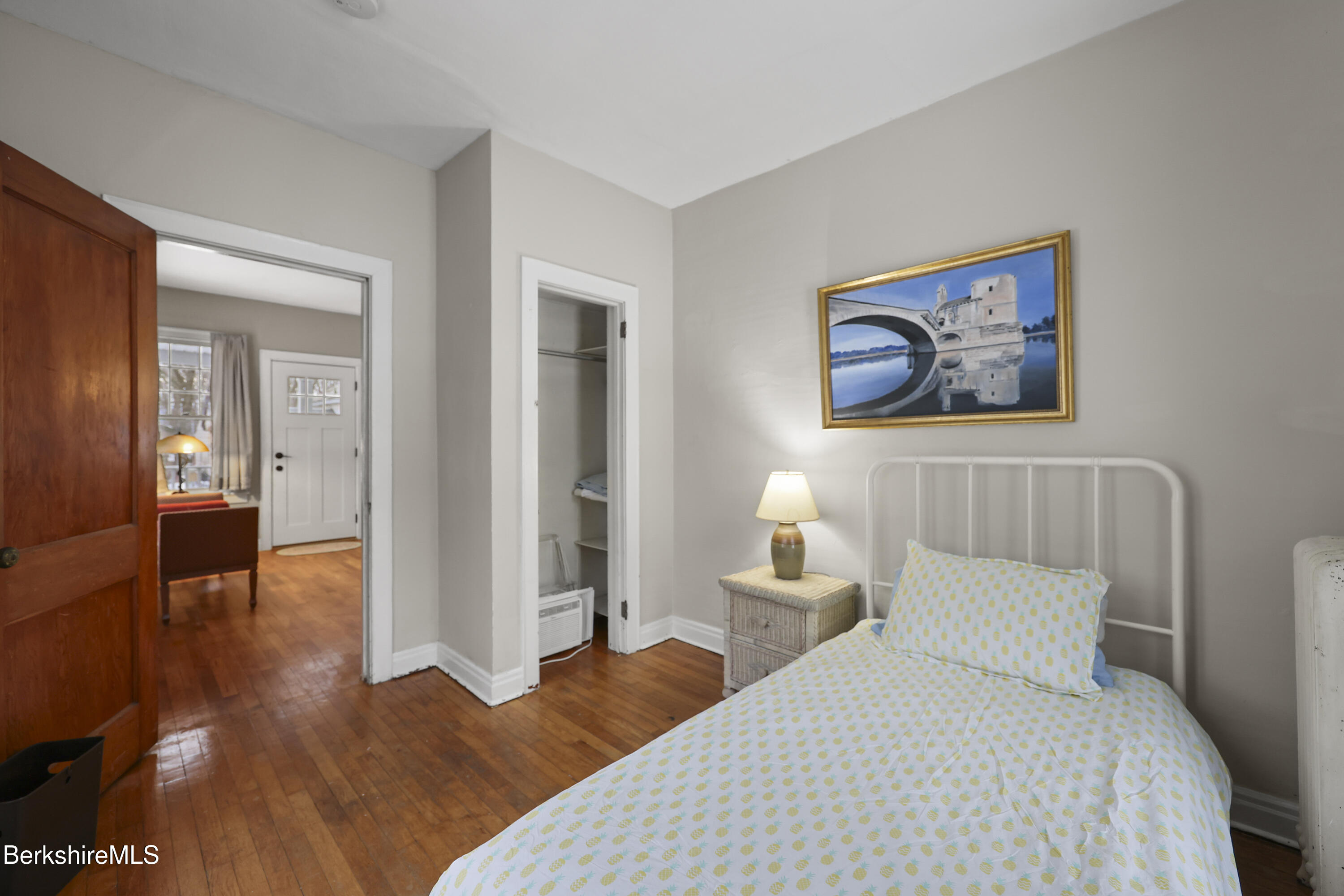 64 Notch Road North Adams, MA 01247 - Photo 26 of 37 a bedroom with a bed and a painting on the wall