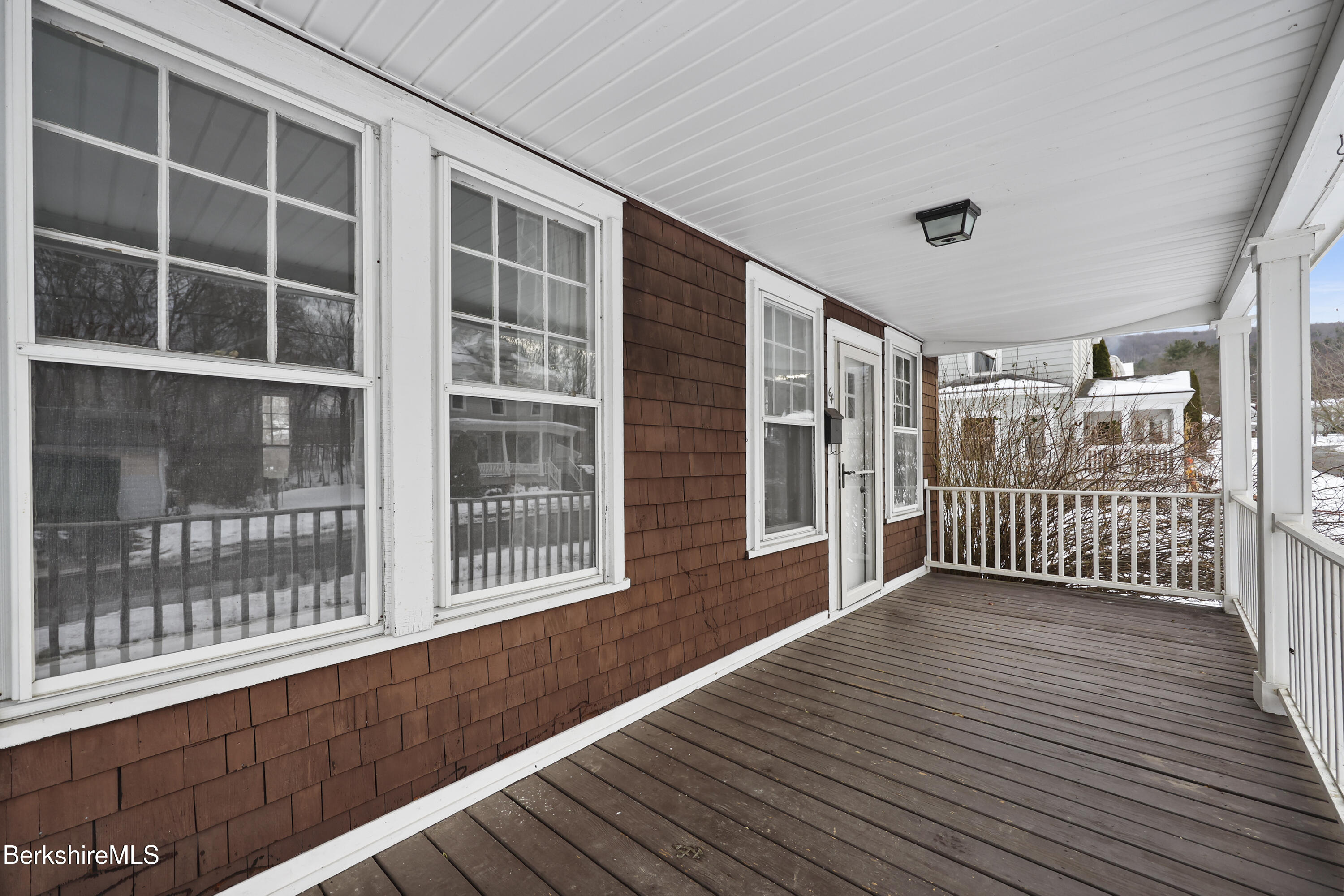 64 Notch Road North Adams, MA 01247 - Photo 3 of 37 a view of porch with wooden floor and a window