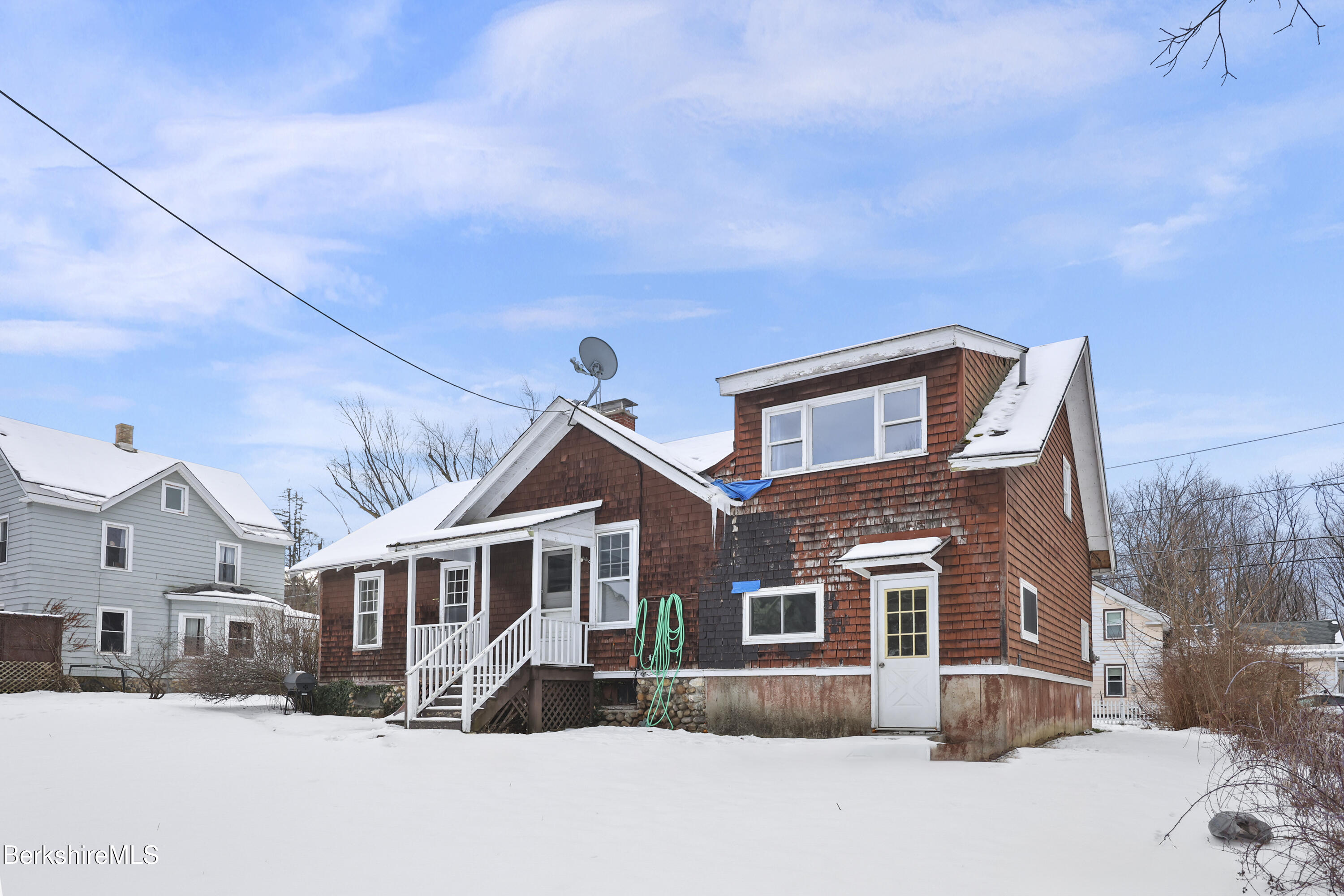 64 Notch Road North Adams, MA 01247 - Photo 32 of 37 a front view of a house with a yard