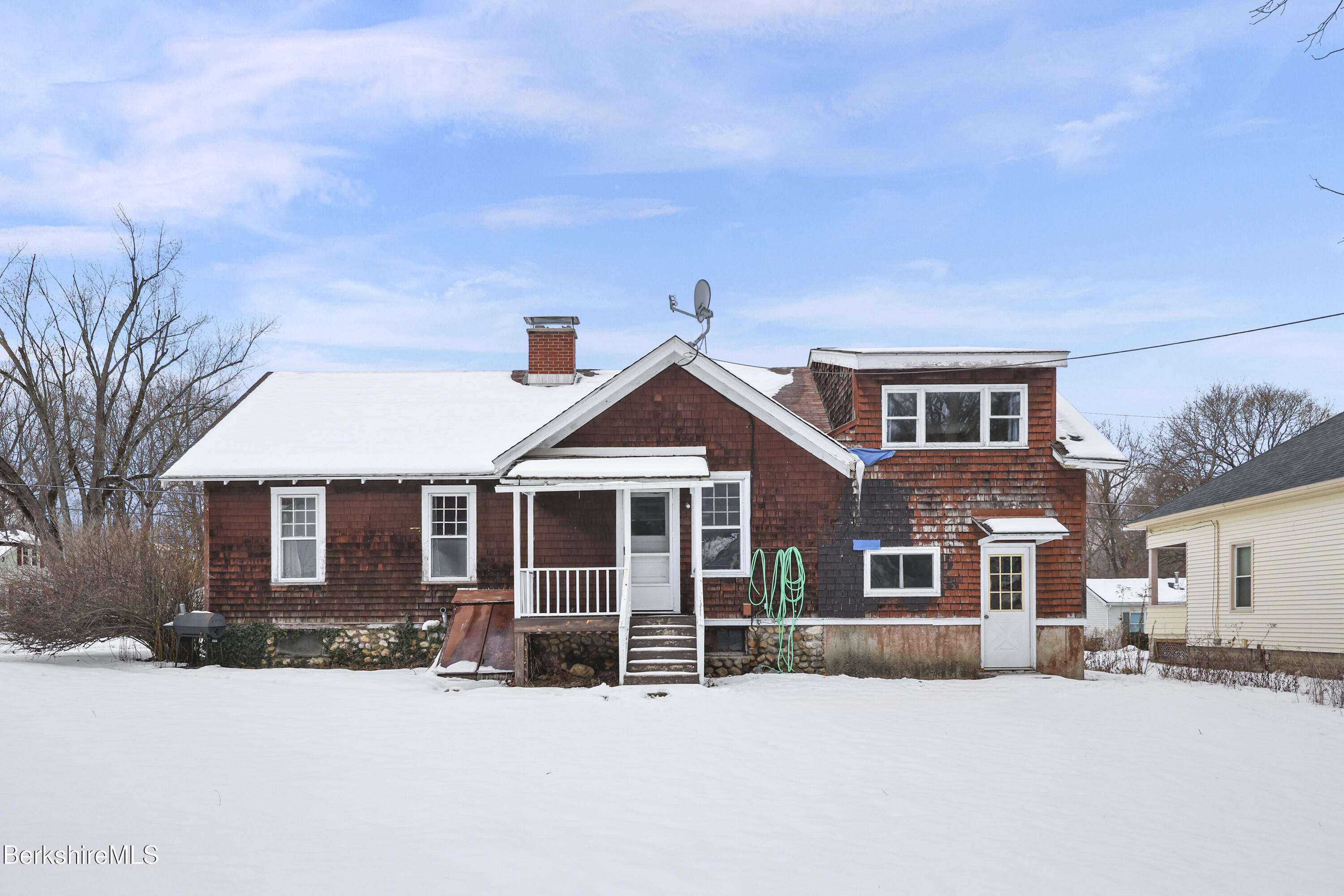 64 Notch Road North Adams, MA 01247 - Photo 33 of 37 front view of a house with a yard