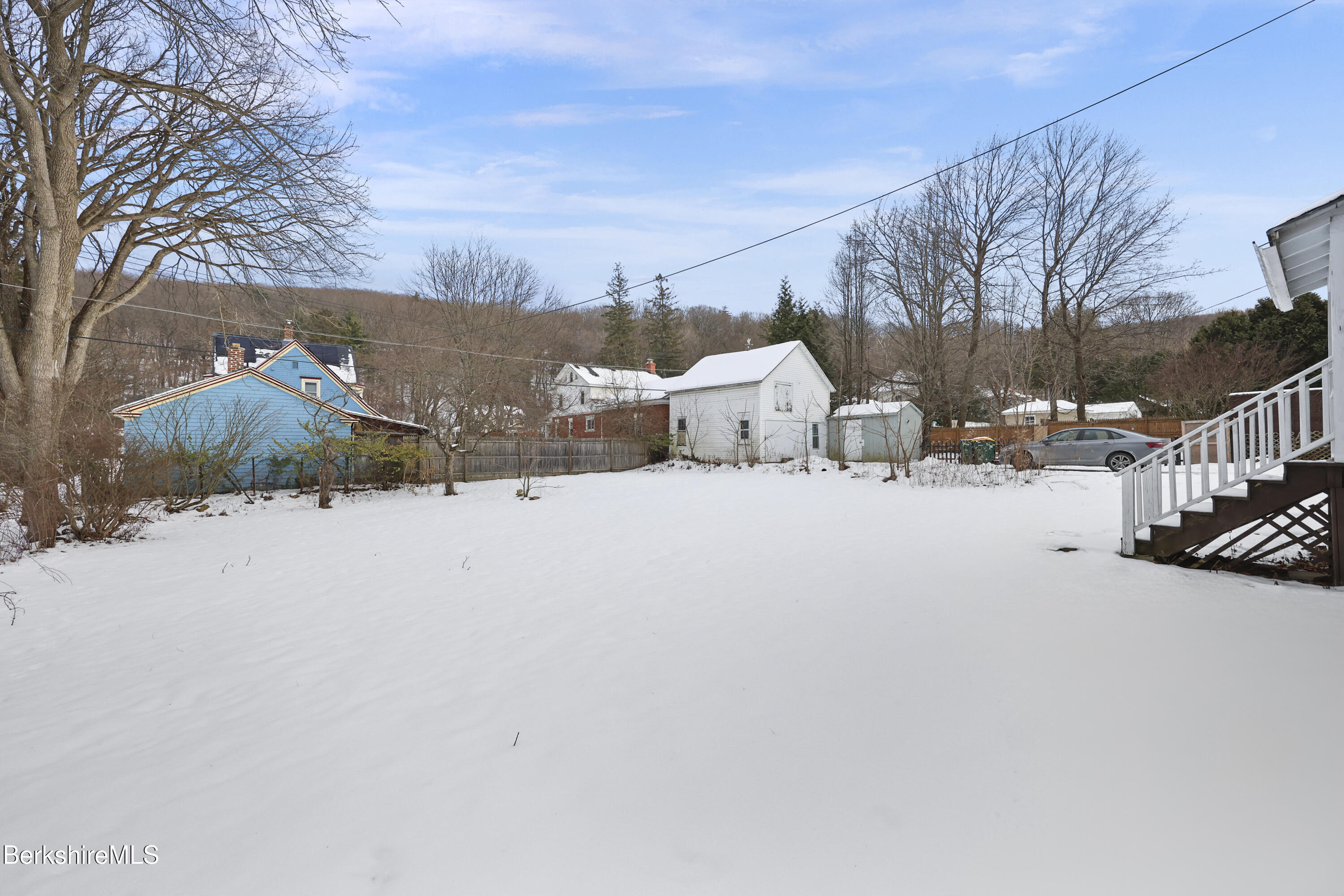 64 Notch Road North Adams, MA 01247 - Photo 34 of 37 a view of white house covered in snow
