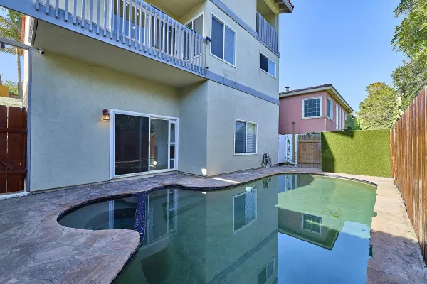 a view of outdoor space and yard