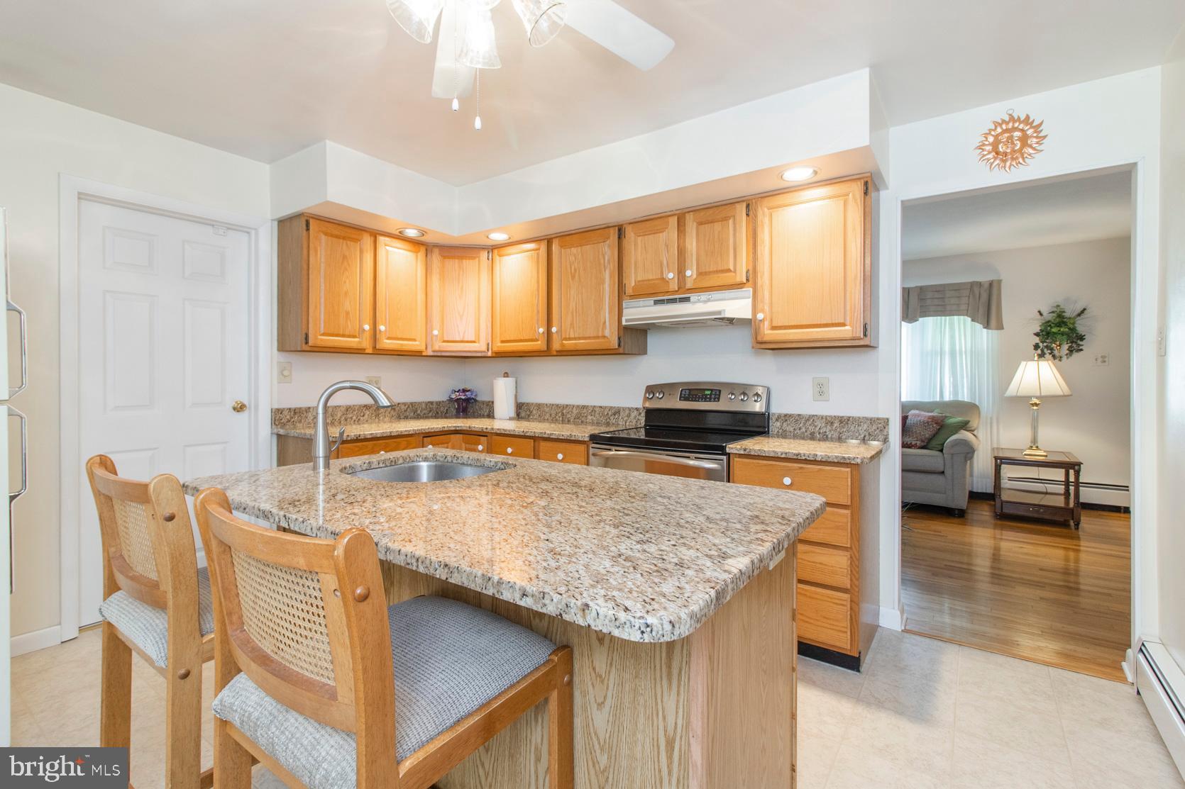 2652 Line Lexington Road Hatfield, PA 19440 - Photo 9 of 36 Center island/breakfast bar, granite countertops,