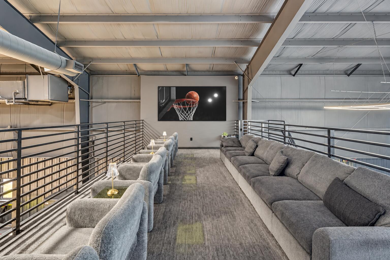 13920 Stirling Road Southwest Ranches, FL 33330 - Photo 67 of 81 Bright mezzanine lounge with basketball